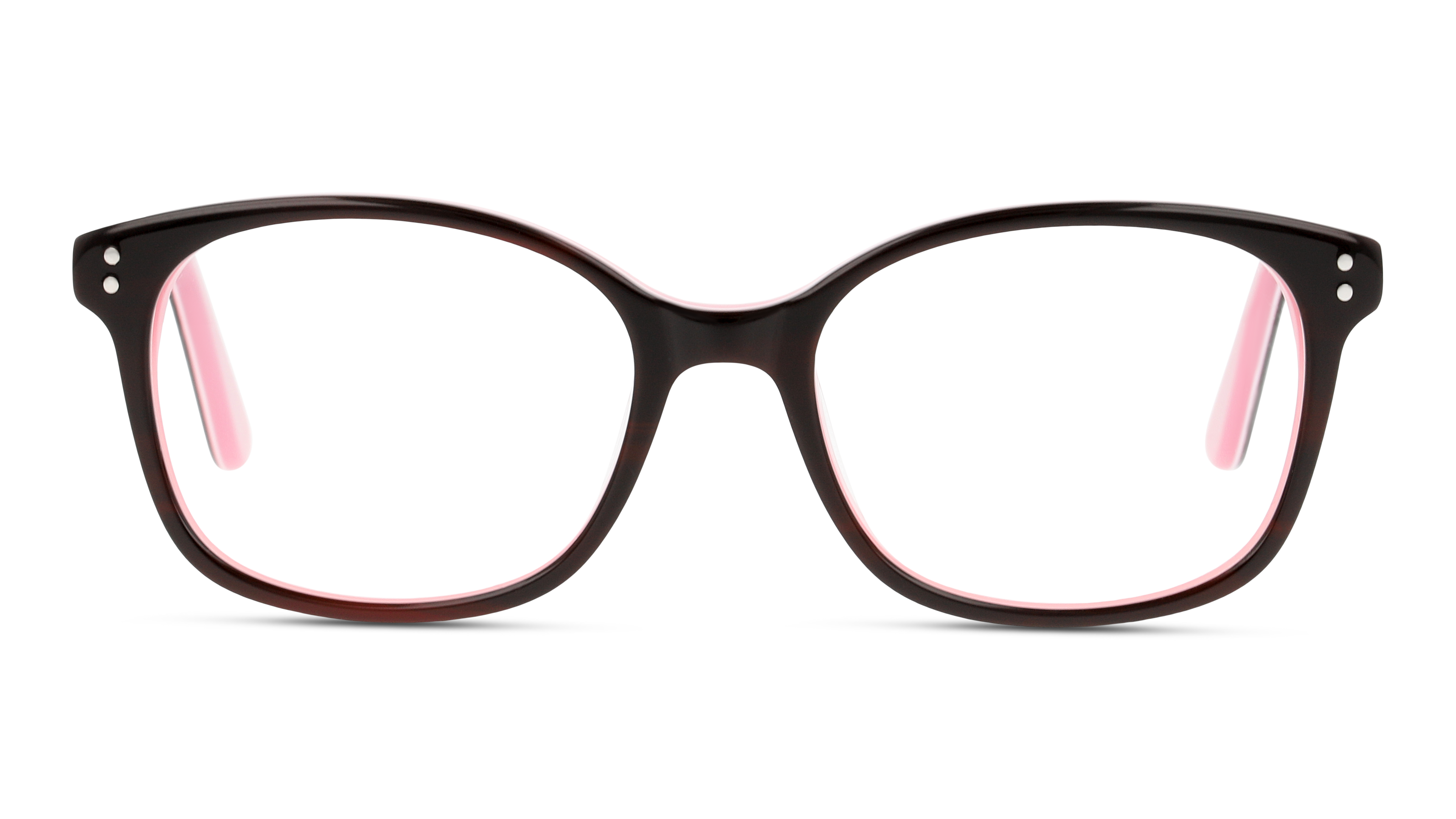 Front Unofficial Kids UNOT0015 (HH00) Children's Glasses Transparent / Pink