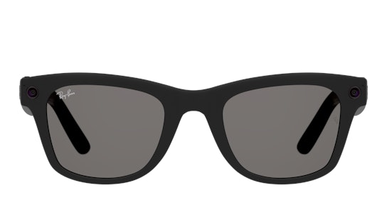 Ray-Ban Stories Wayfarer RW 4002 (601S87) Sunglasses Grey / Black