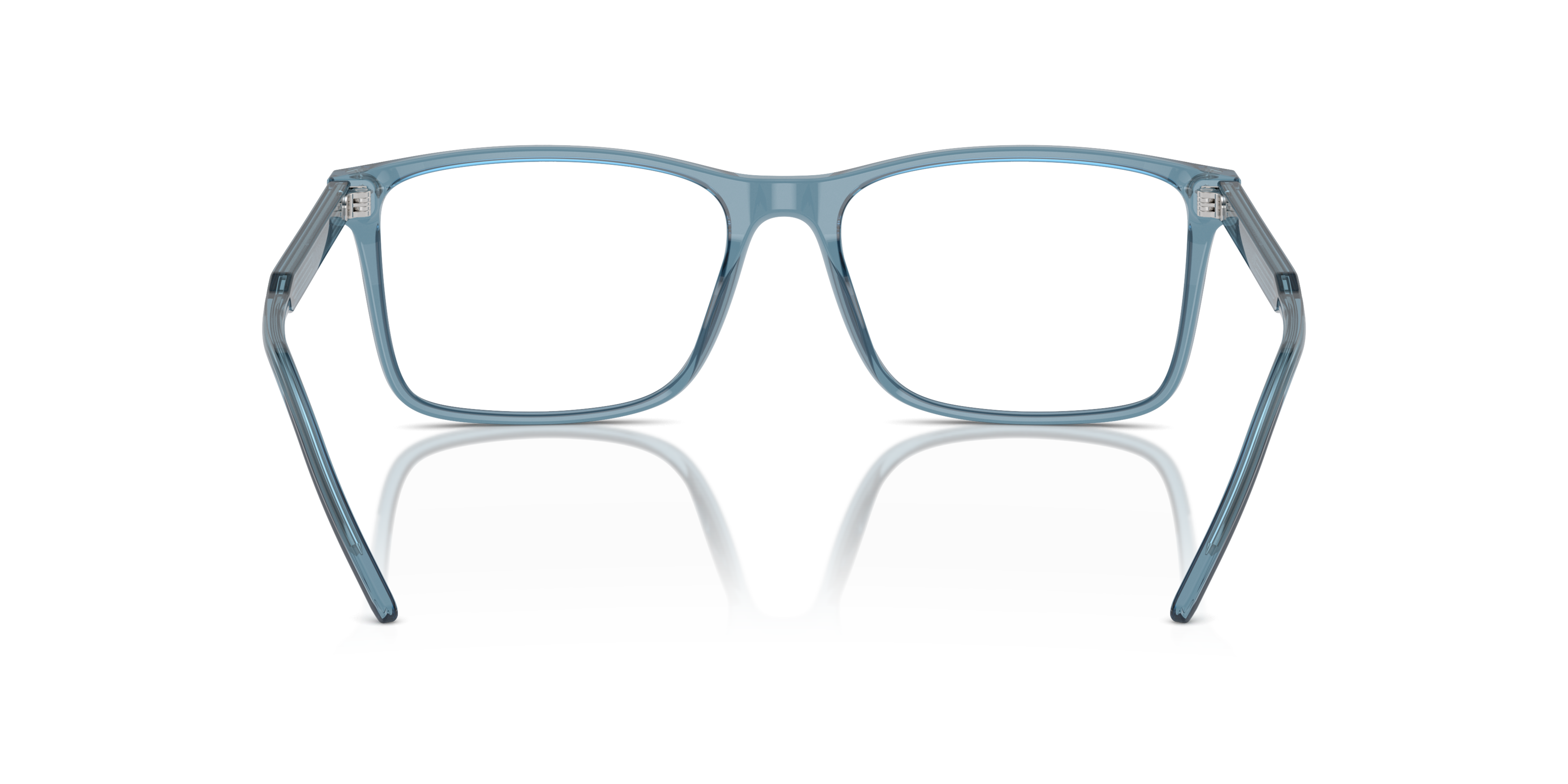 Detail02 Giorgio Armani AR 7258 Glasses Transparent / Blue