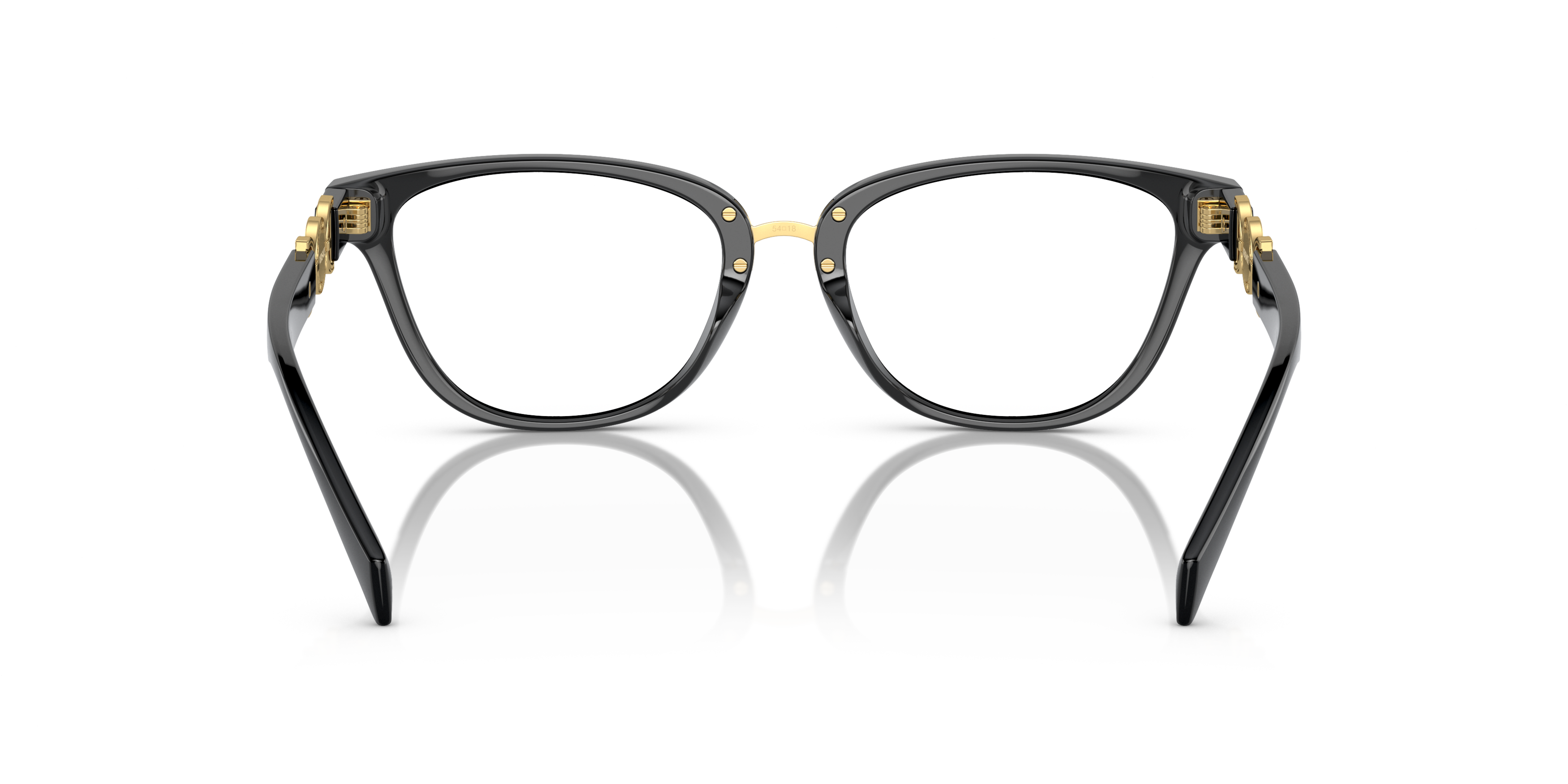 Detail02 Versace VE 3336U Glasses Transparent / Black