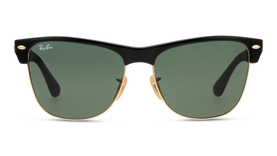 Front Ray-Ban Clubmaster Oversized RB4175 877 Groen / Zwart