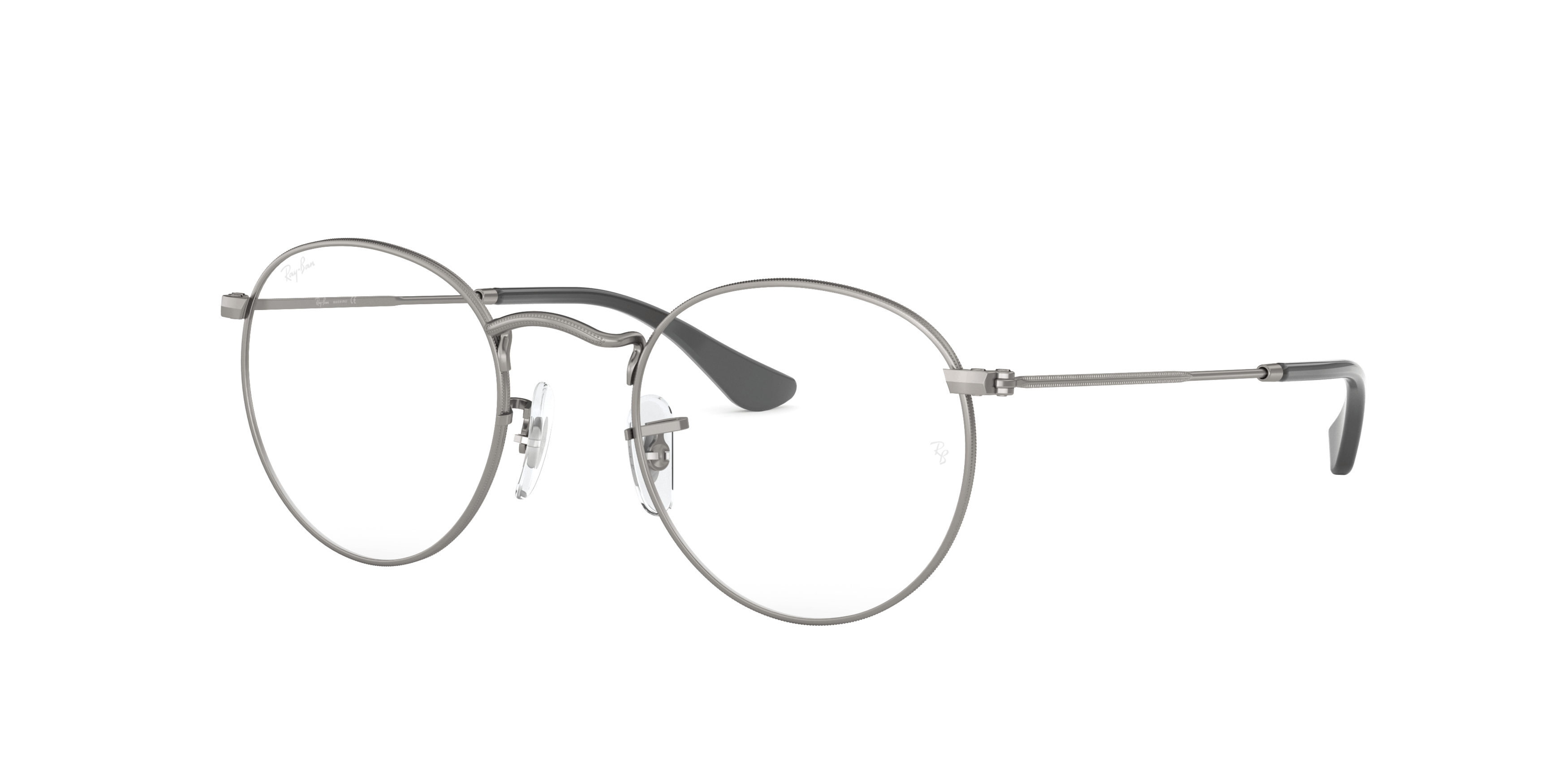 Angle_Left01, Ray-Ban Round Metal RX 3447V Glasses