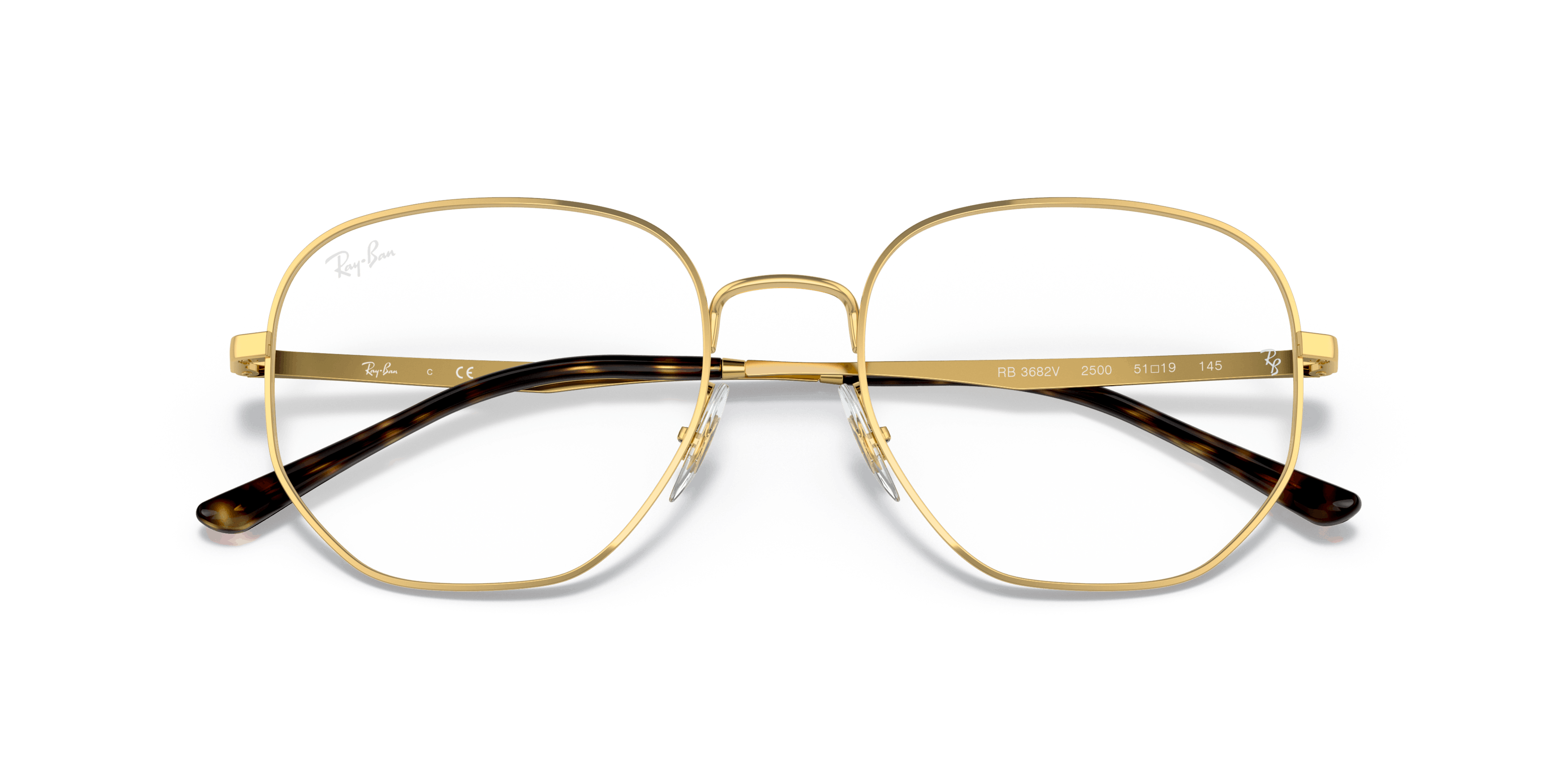 Folded RAY-BAN RX3682V 2500 Doré