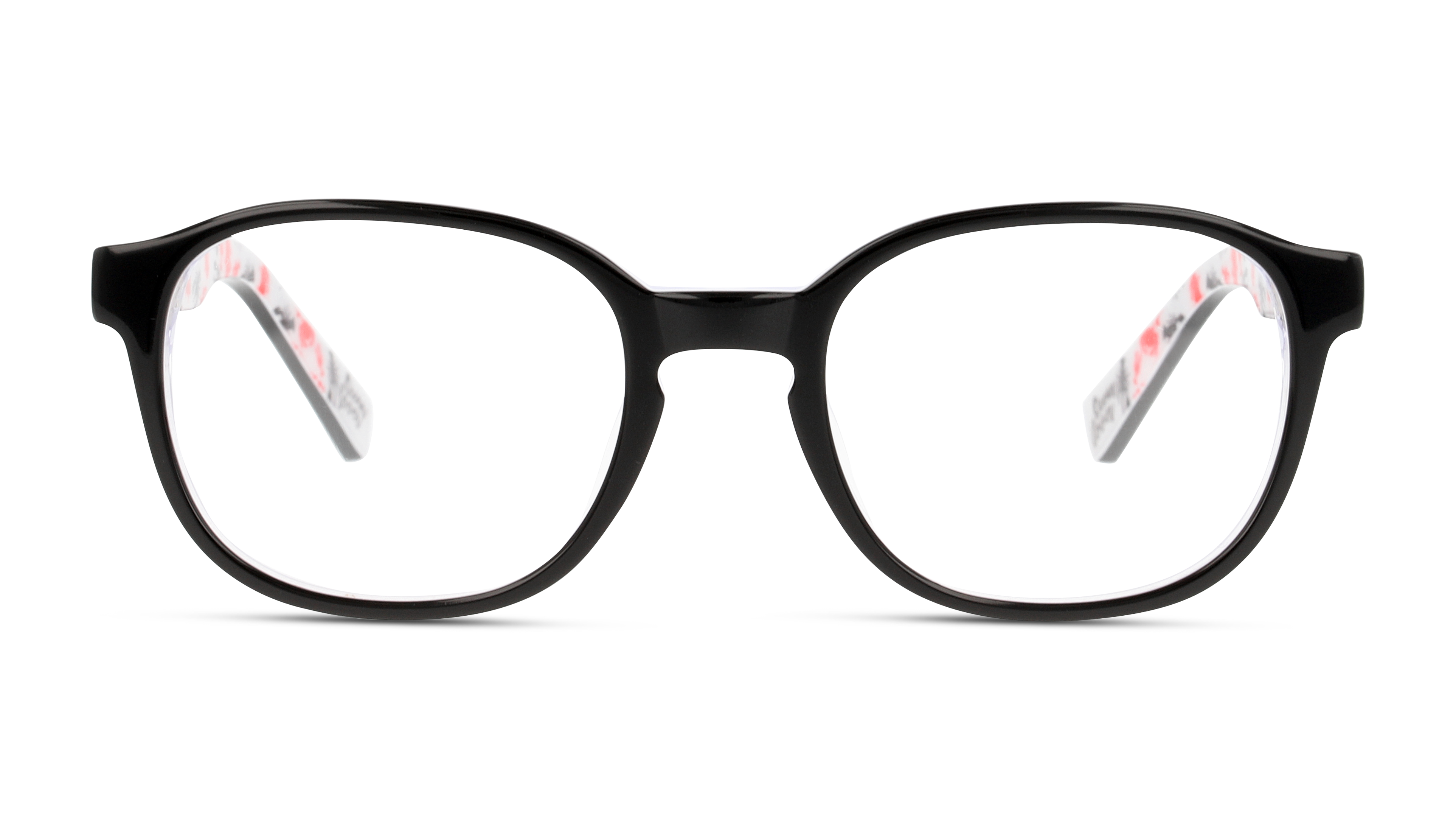 Front Unofficial Kids UNOK5015 (BB00) Children's Glasses Transparent / Black