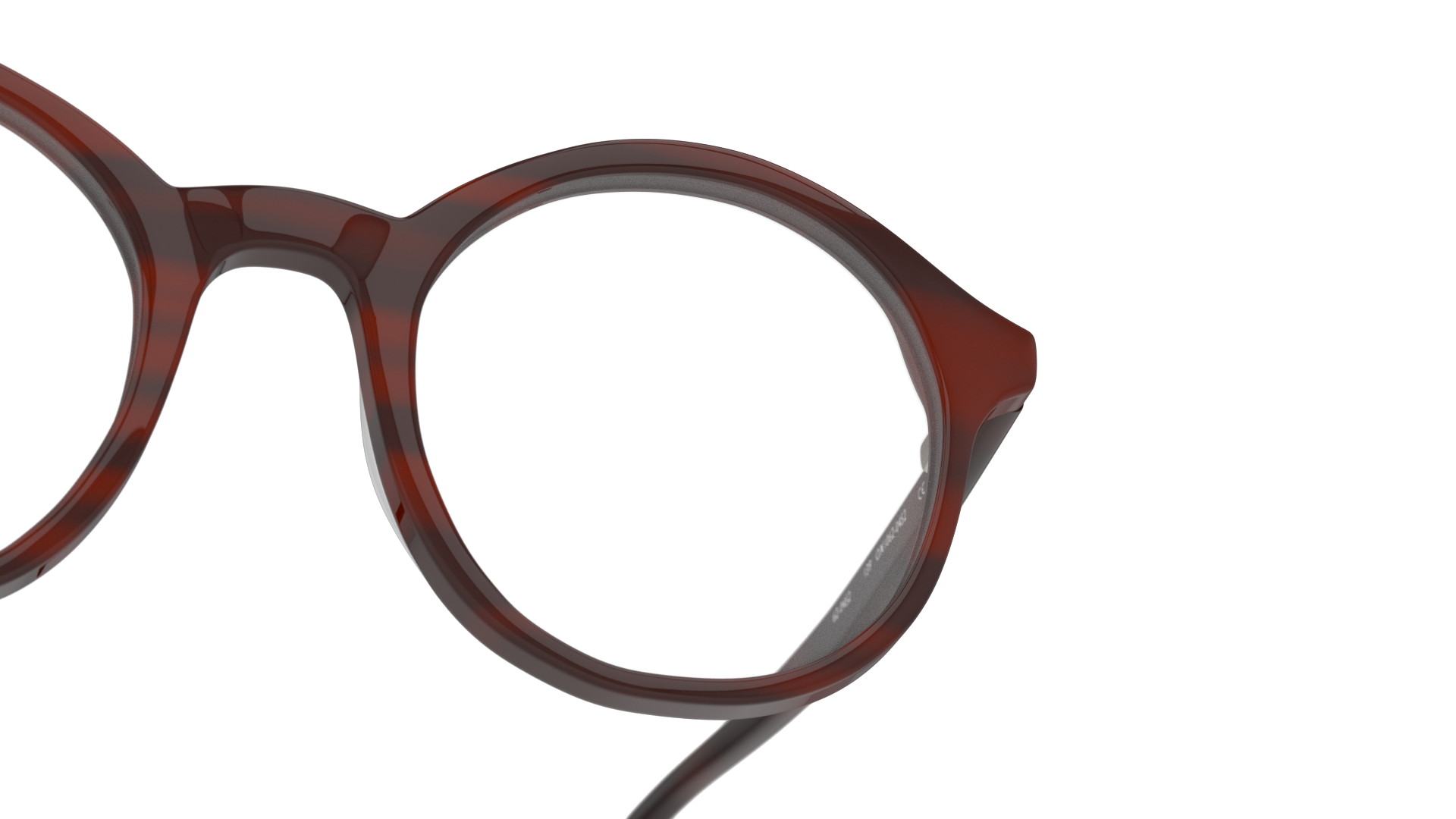 Detail01 DbyD DB OF5033 Glasses Transparent / Brown