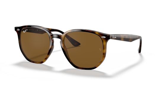 Ray-Ban RB 4306 (710/83) Sunglasses Brown / Transparent, Tortoise Shell