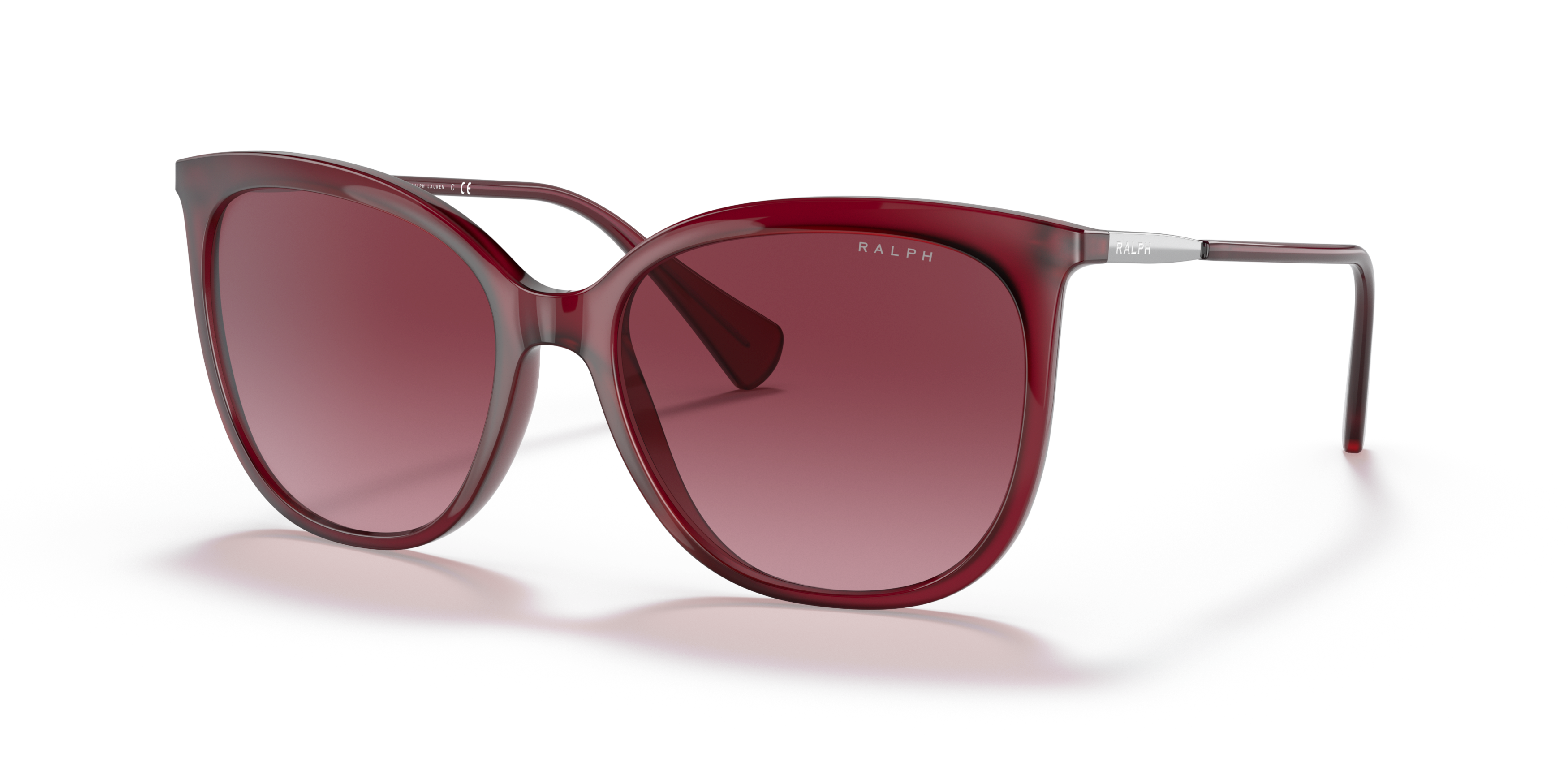 Angle_Left01 Ralph by Ralph Lauren RA 5248 Sunglasses Violet / Red