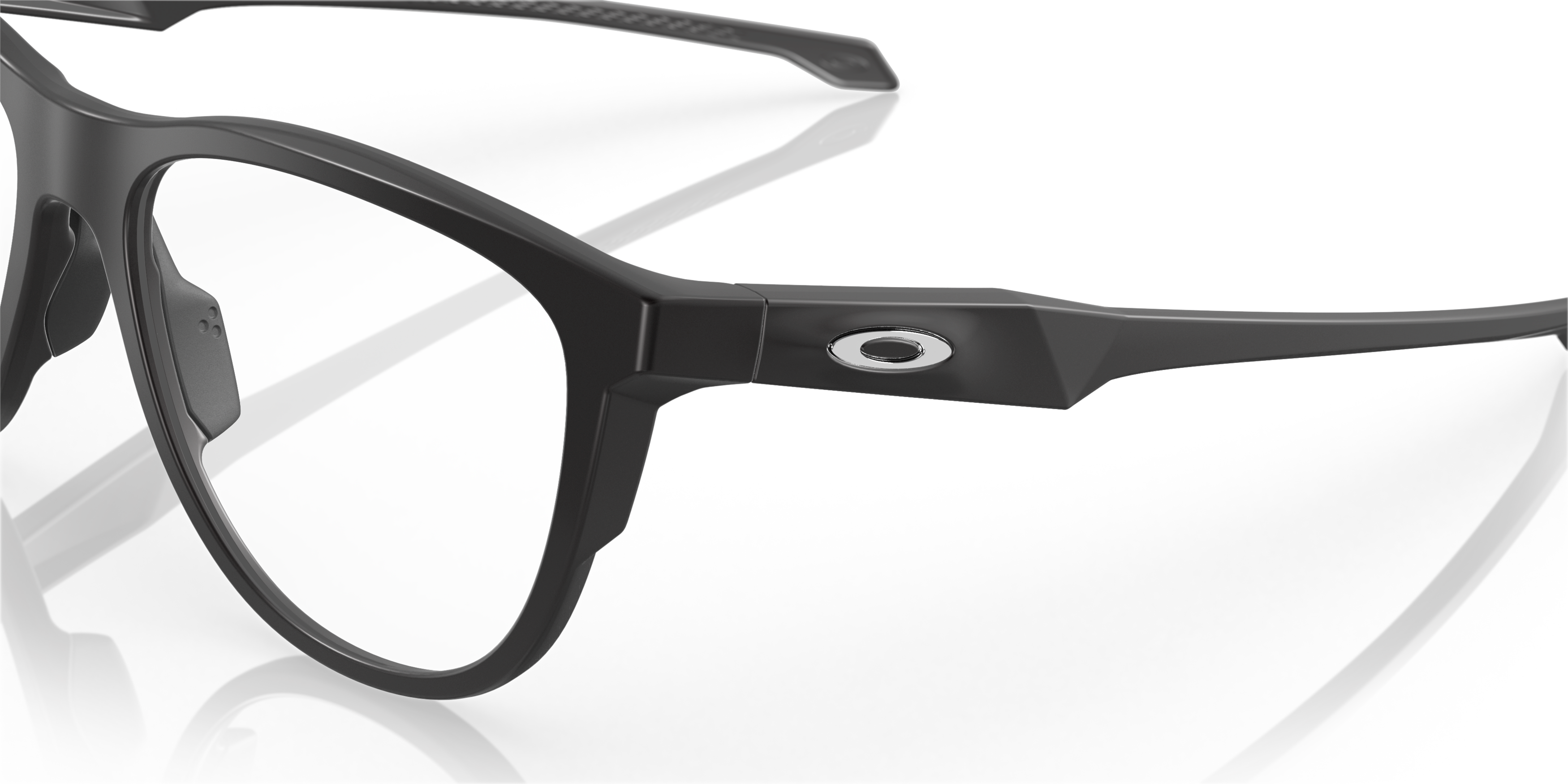 Detail01 Oakley Admission OX 8056 Glasses Transparent / Black