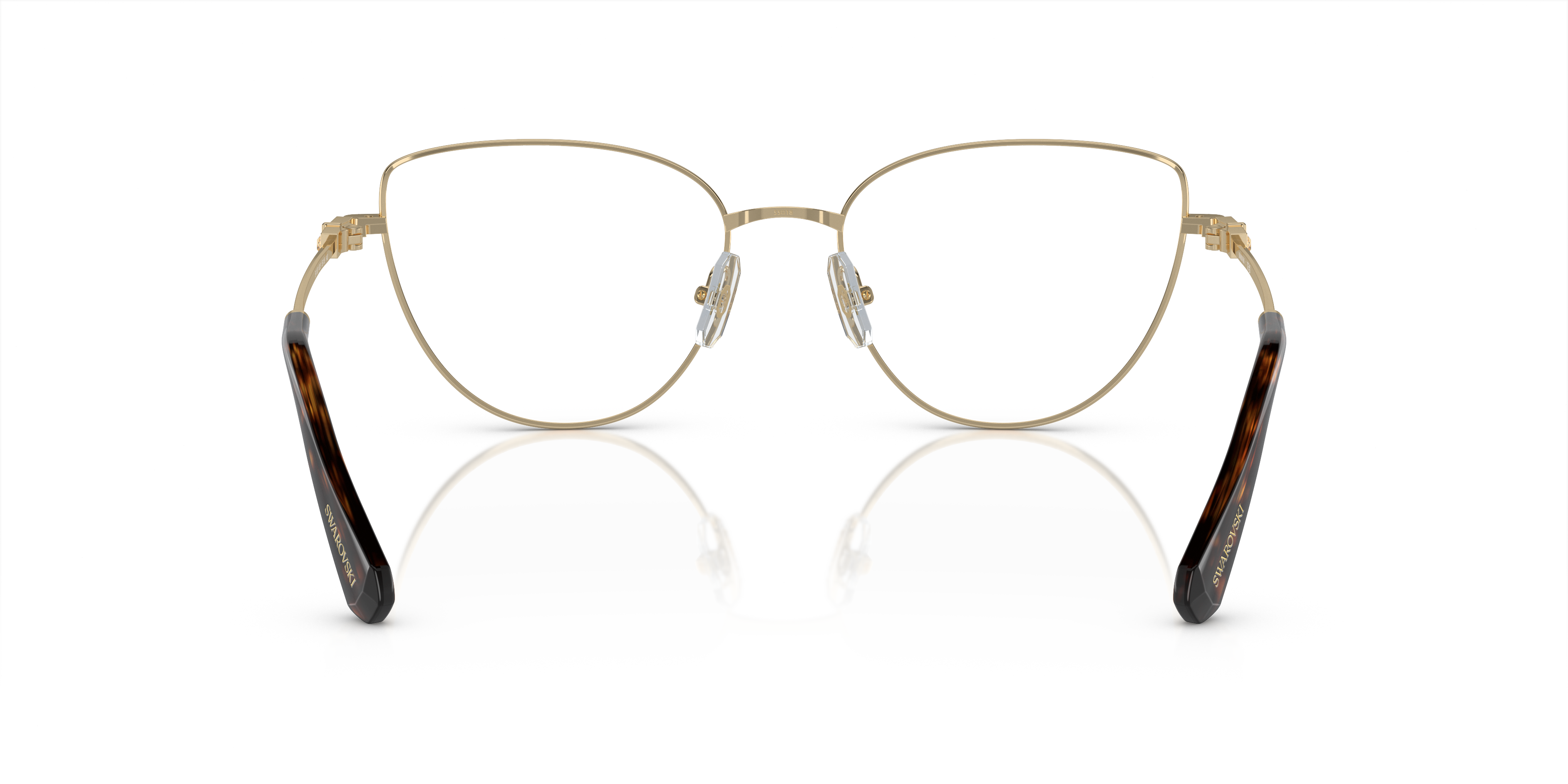 Detail02 Swarovski SK 1007 Glasses Transparent / Gold