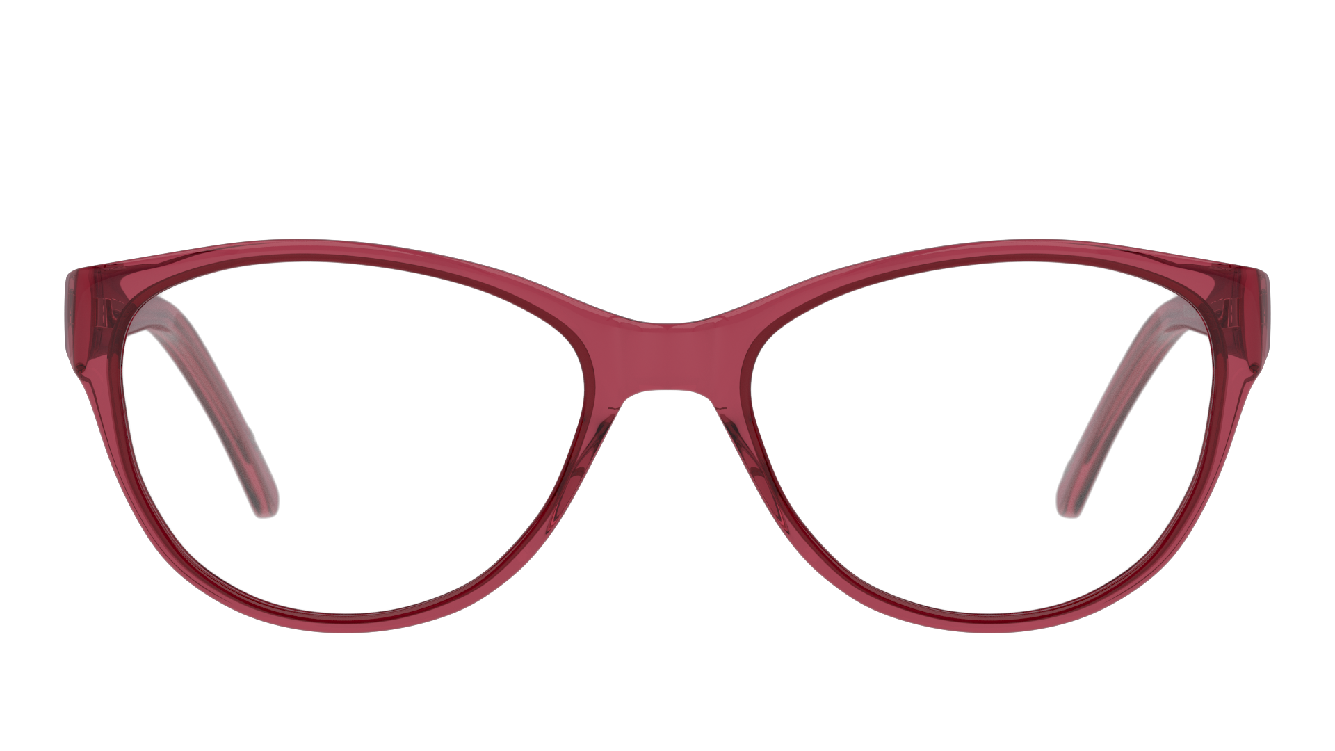 Front Seen Kids SN FT08 (UU00) Children's Glasses Transparent / Red