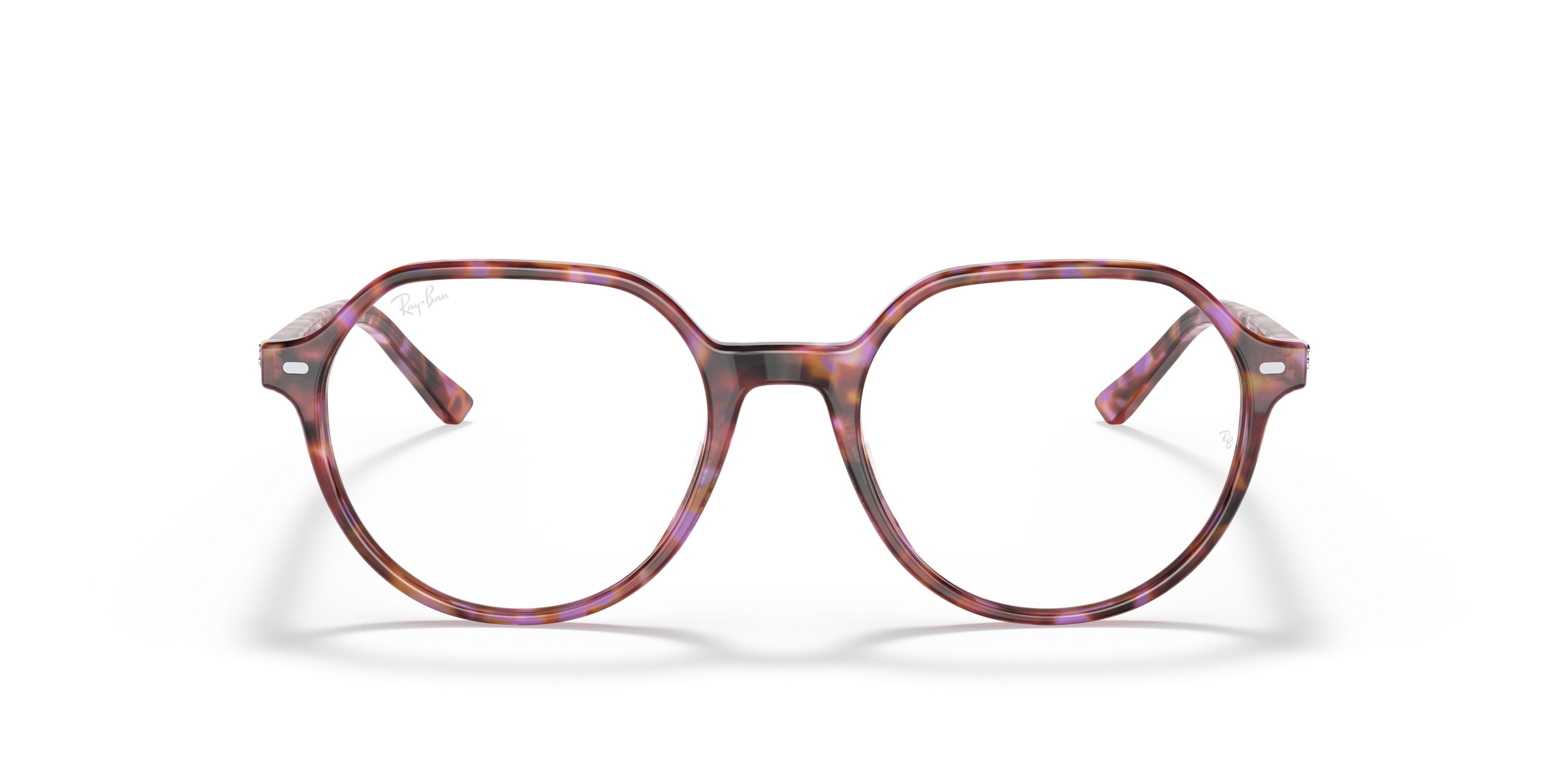 Front RAY-BAN RX5395 8175 Marron, Violet