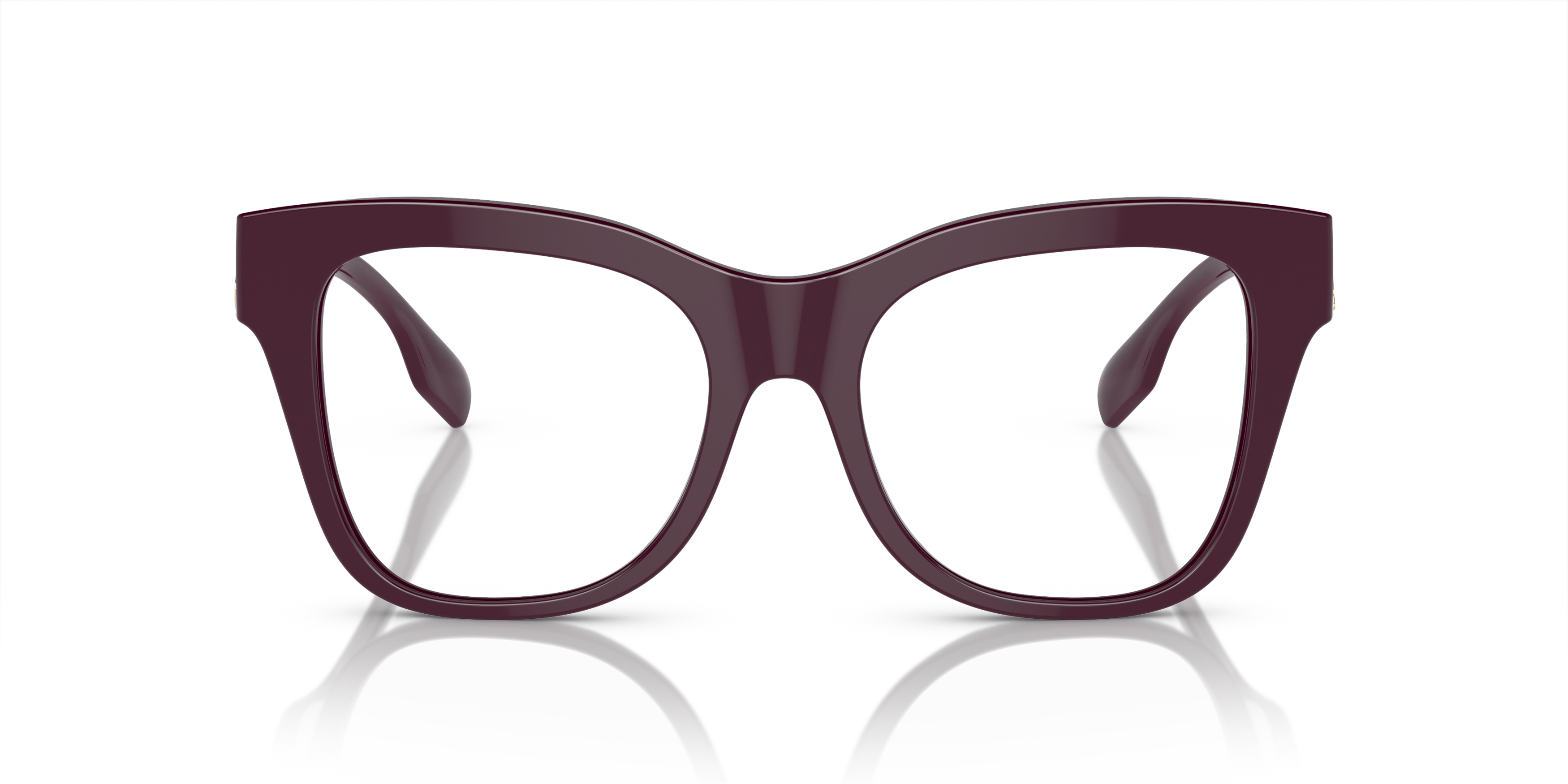 Front Burberry BE 2388 Glasses Transparent / Black