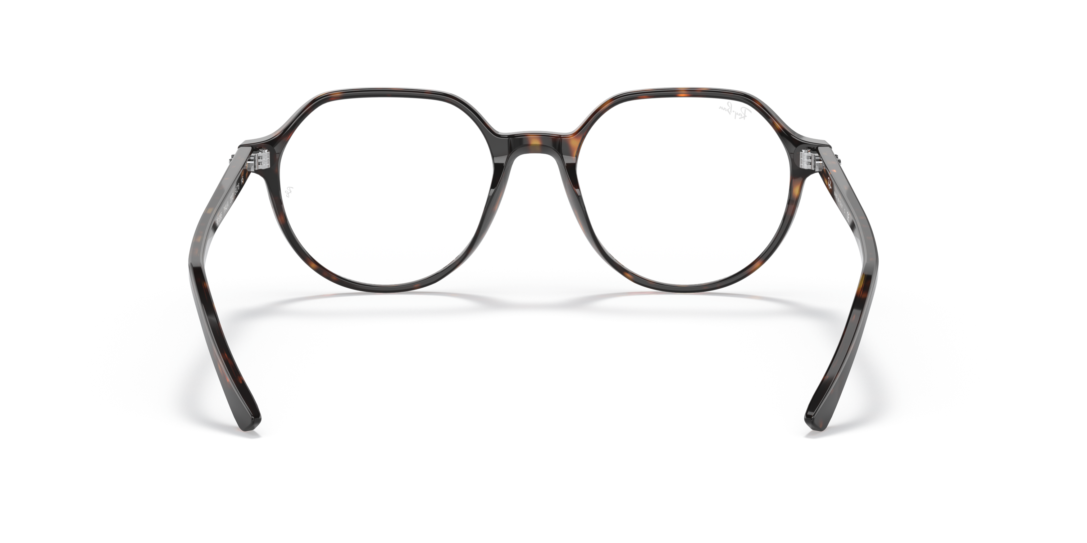 Detail02 Ray-Ban RX 5395 (2501) Glasses Transparent / Havana