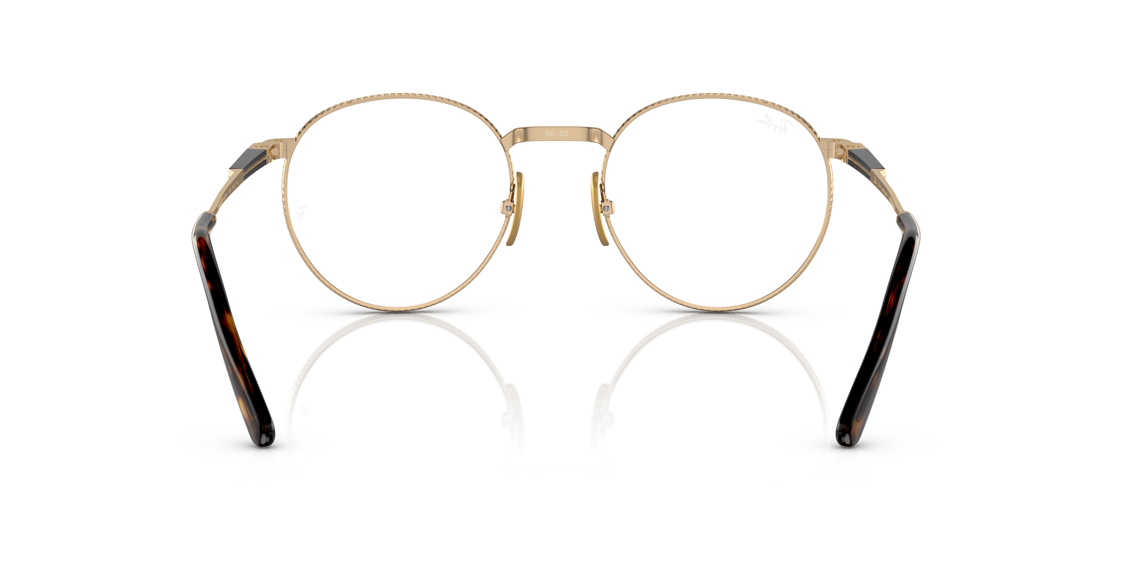 Detail02, RAY-BAN Round II Titanium Optics RX8237V 1220