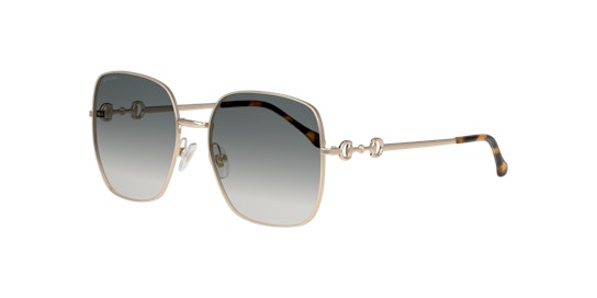 Gucci GG 0879S Sunglasses Grey / Gold