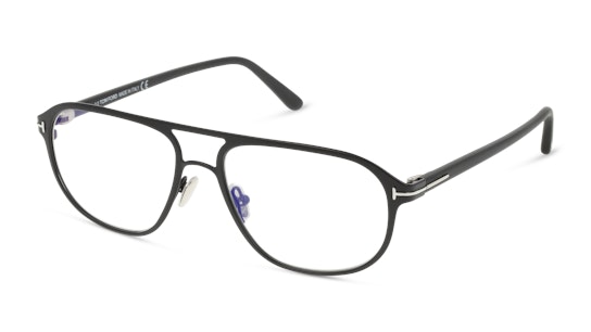 Tom Ford FT 5751-B (002) Glasses Transparent / Black