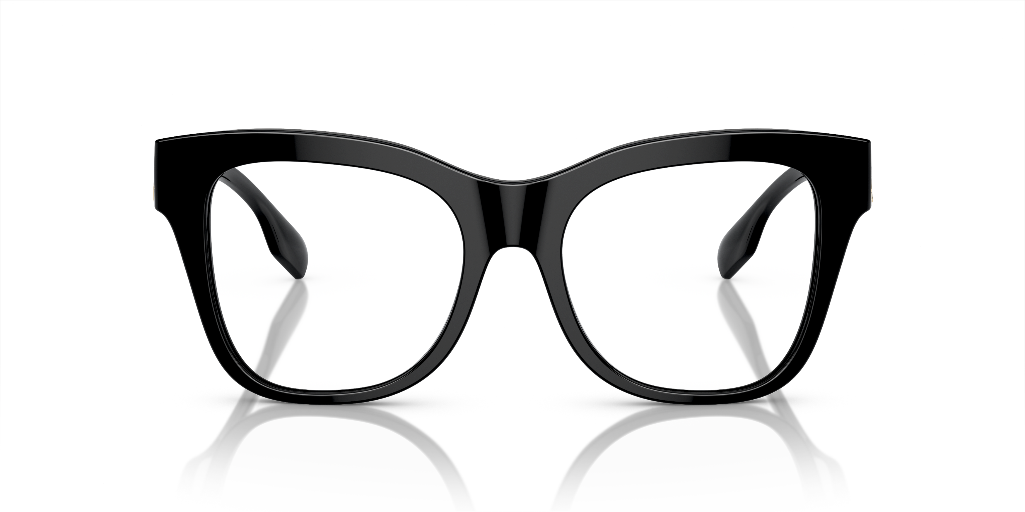 Front Burberry BE 2388 Glasses Transparent / Black