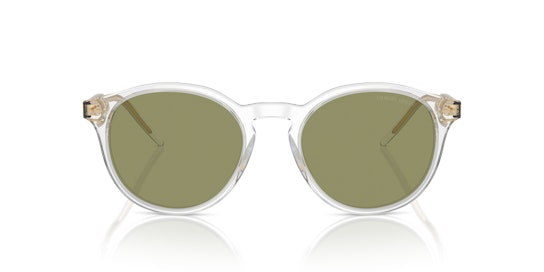 Giorgio Armani AR 8211 Sunglasses Grey / Clear, Transparent