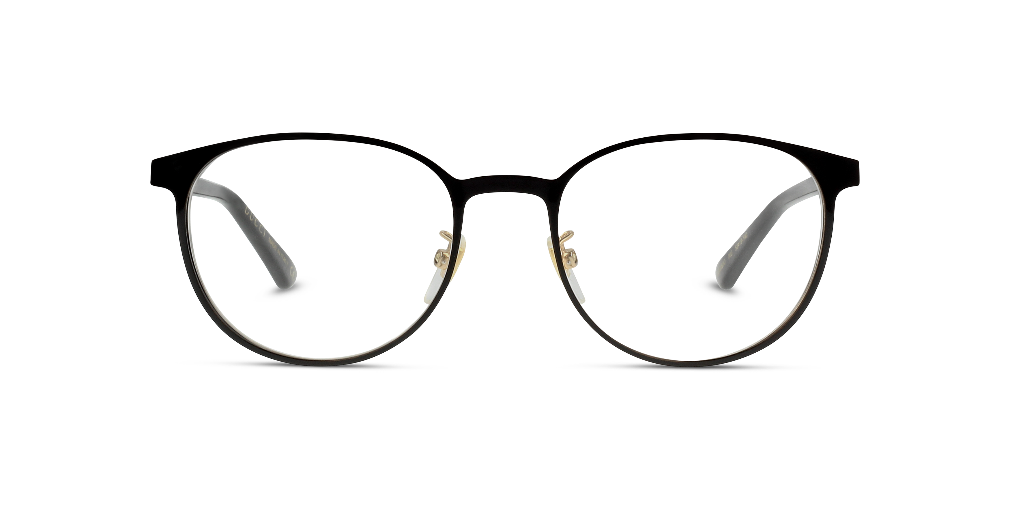 Front Gucci GG 0293O Glasses Transparent / Black