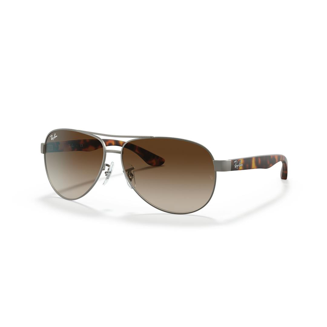 Ray-Ban Aviator RB3457 Lunettes de Soleil Homme - Pilote Gris - Possibilité de verres correcteurs -