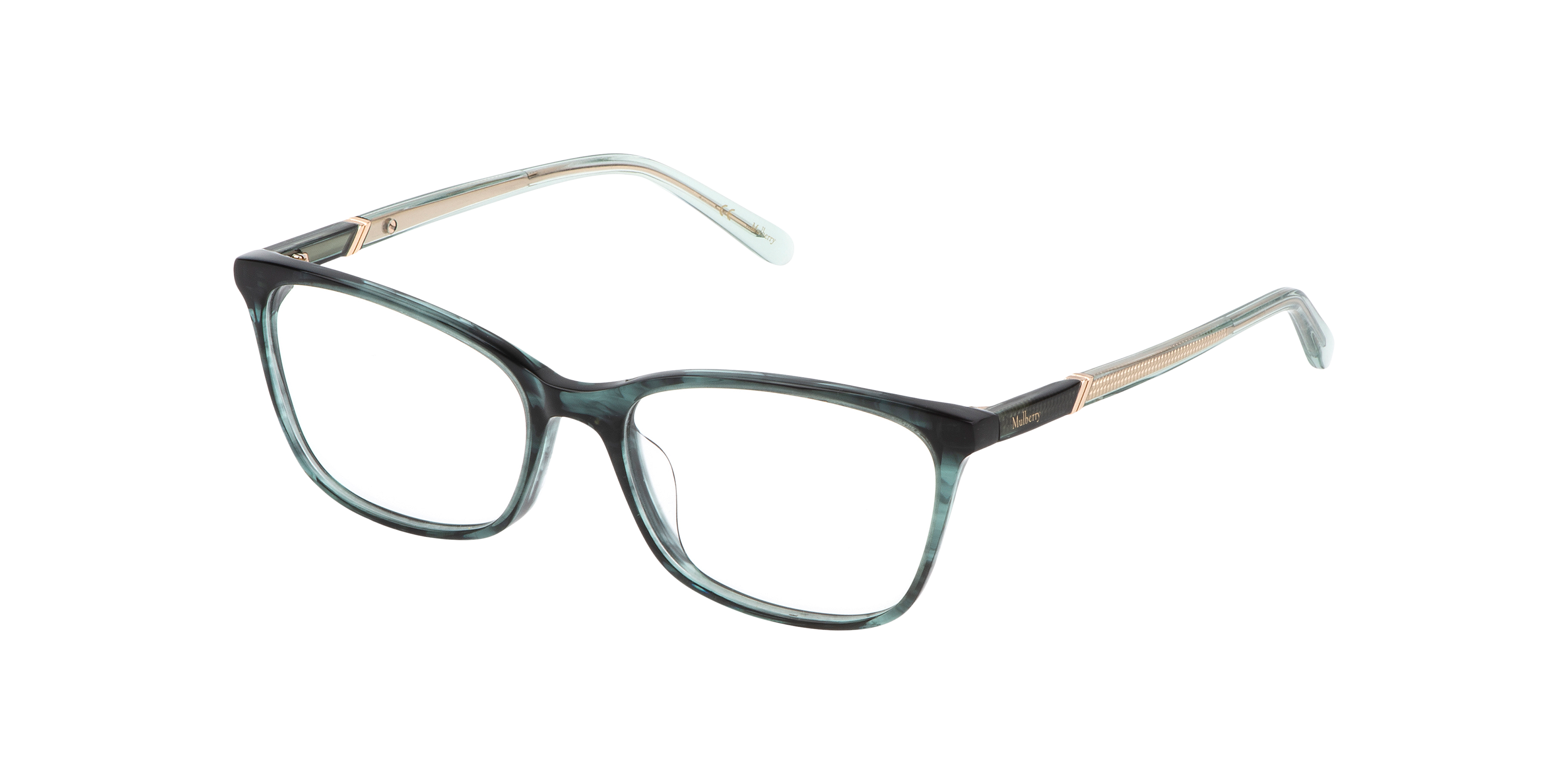 Front Mulberry VML 166 Glasses Transparent / Green