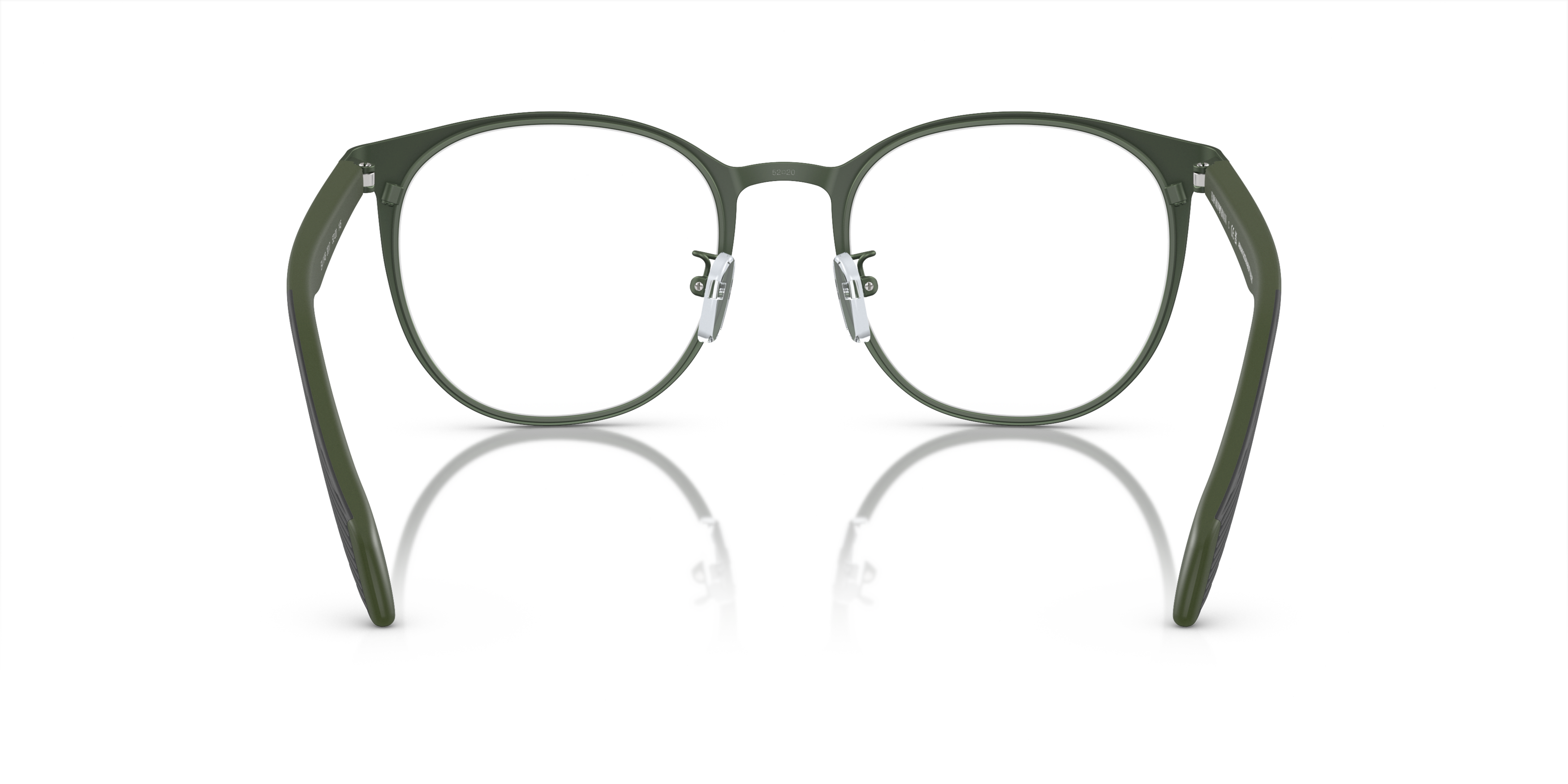 Detail02 Emporio Armani EA 1148 Glasses Transparent / Black