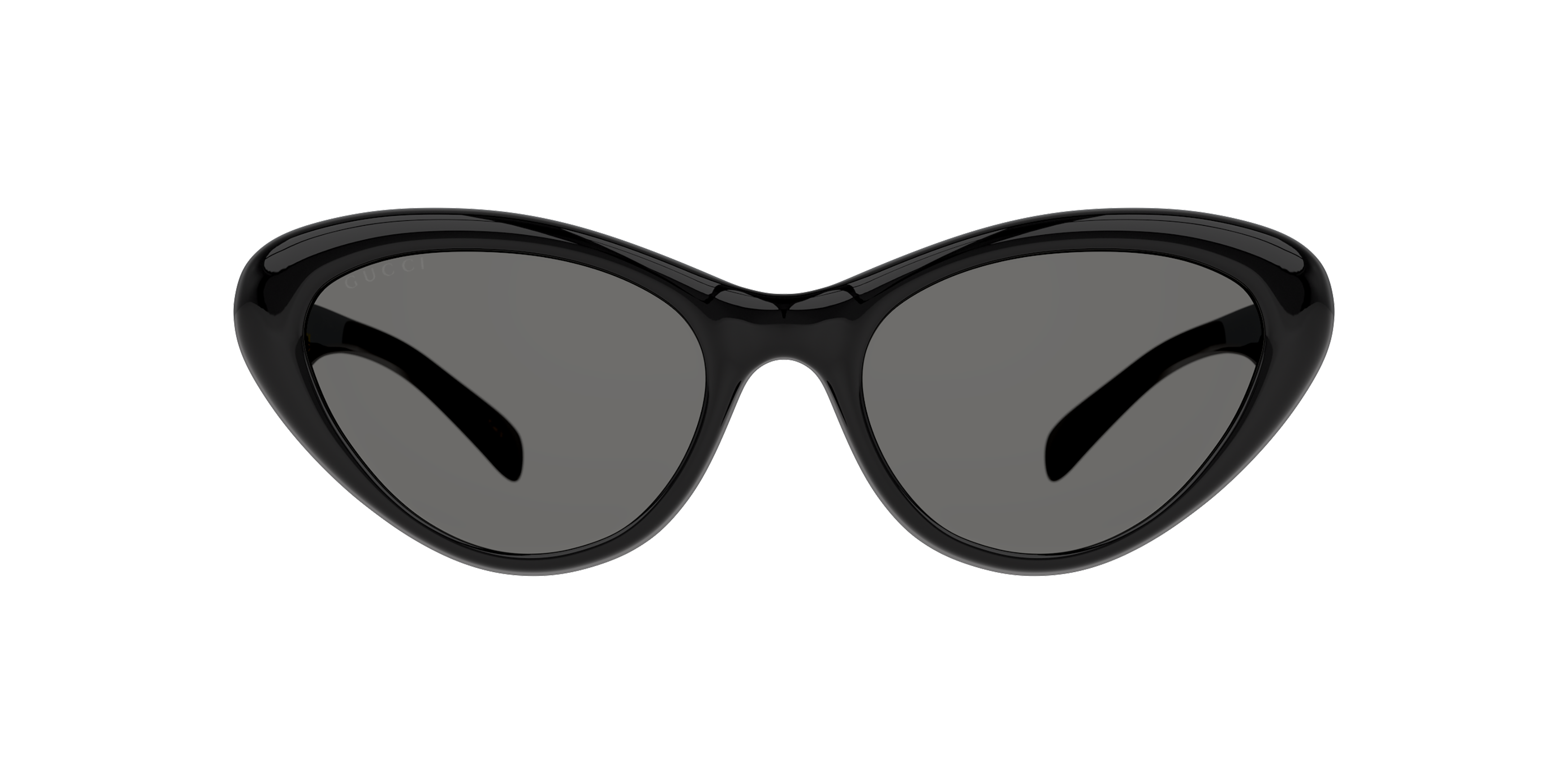 Front Gucci GG 1170S (001) Sunglasses Grey / Black