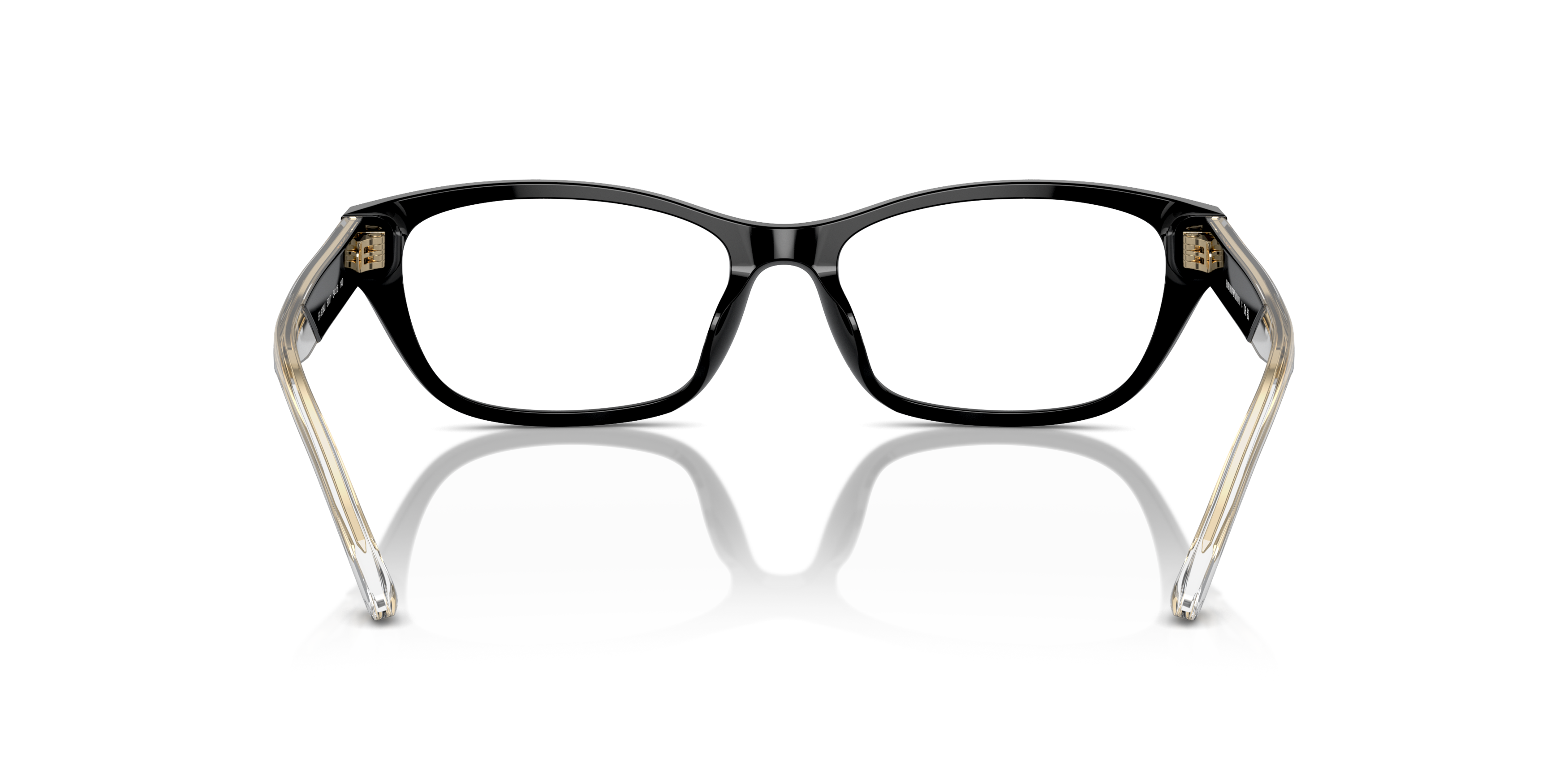 Detail02 Emporio Armani EA 3238U Glasses Transparent / Black