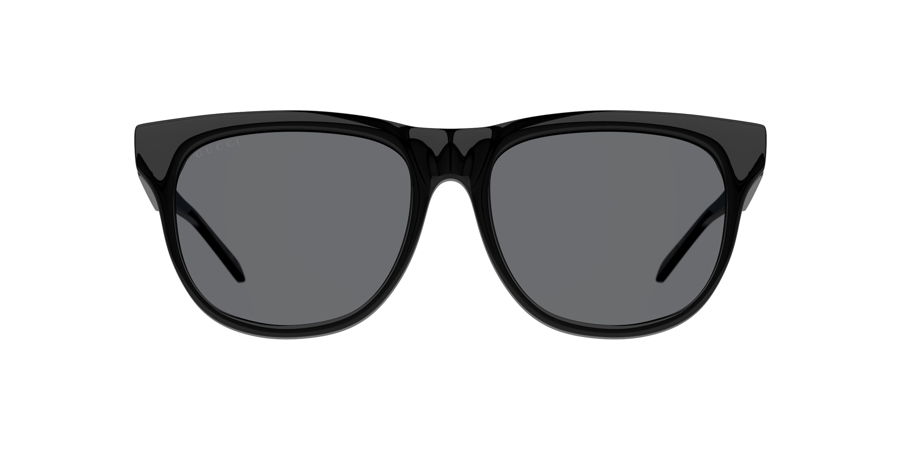 Front Gucci GG 0980S Sunglasses Grey / Black