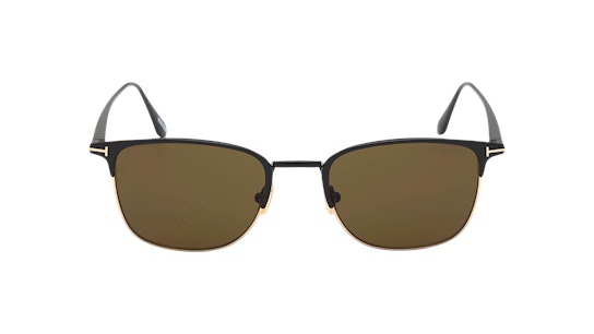Tom Ford Liv FT 851 (01J) Sunglasses Brown / Black