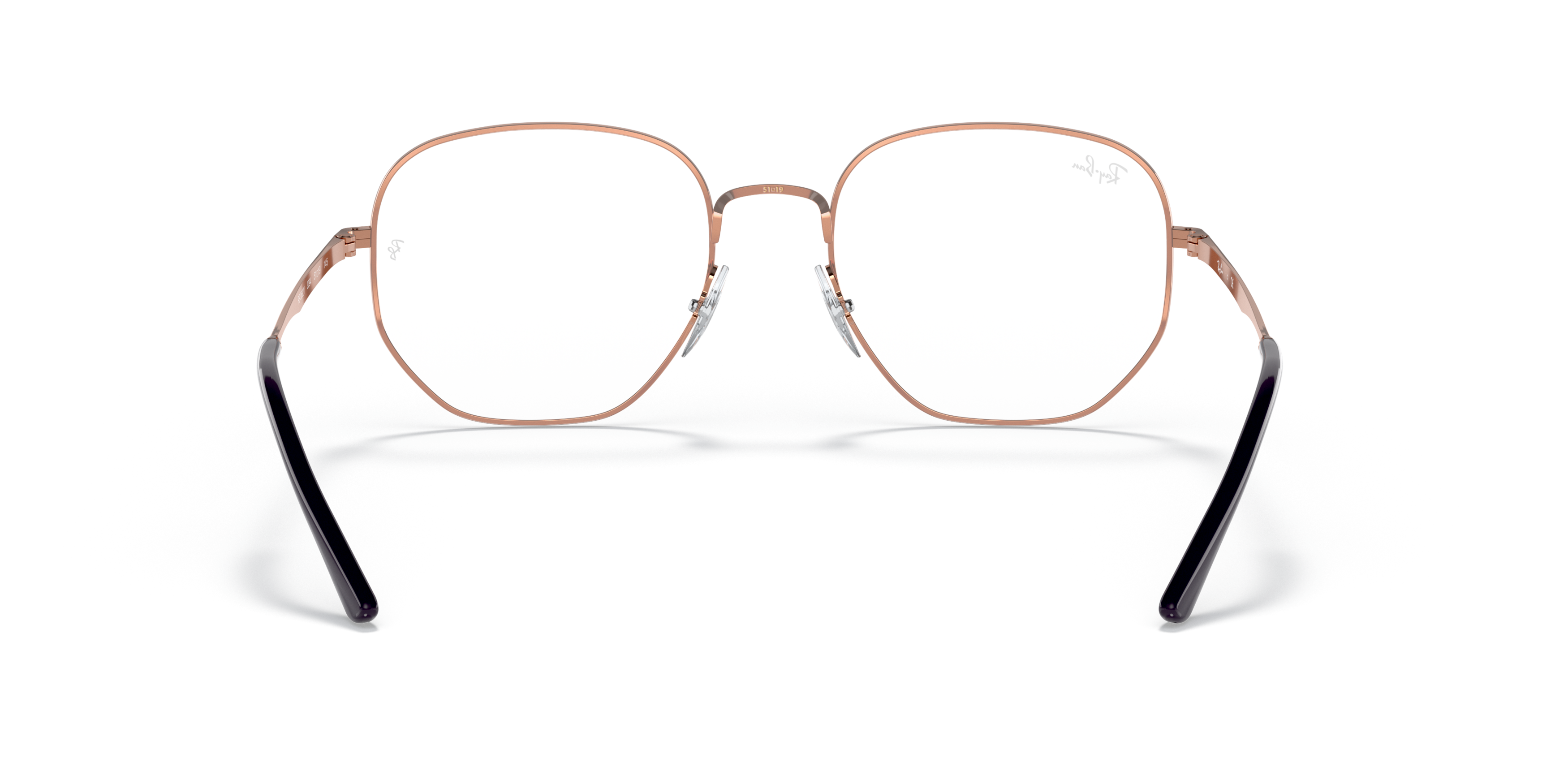 Detail02 Ray-Ban RX 3682V (3094) Glasses Transparent / Pink