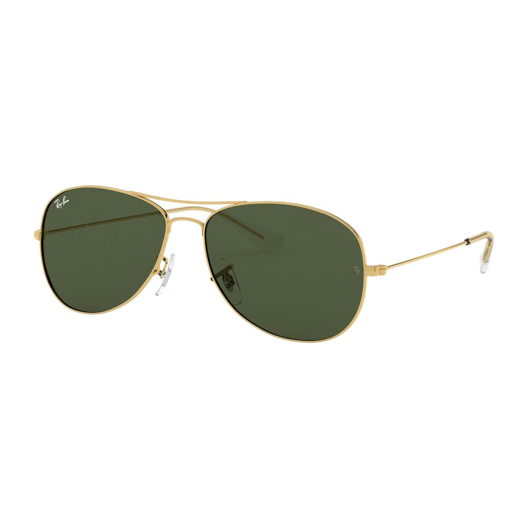 Ray-Ban Cockpit RB3362 Lunettes de Soleil Homme - Doré - Possibilité de verres correcteurs - Adaptab