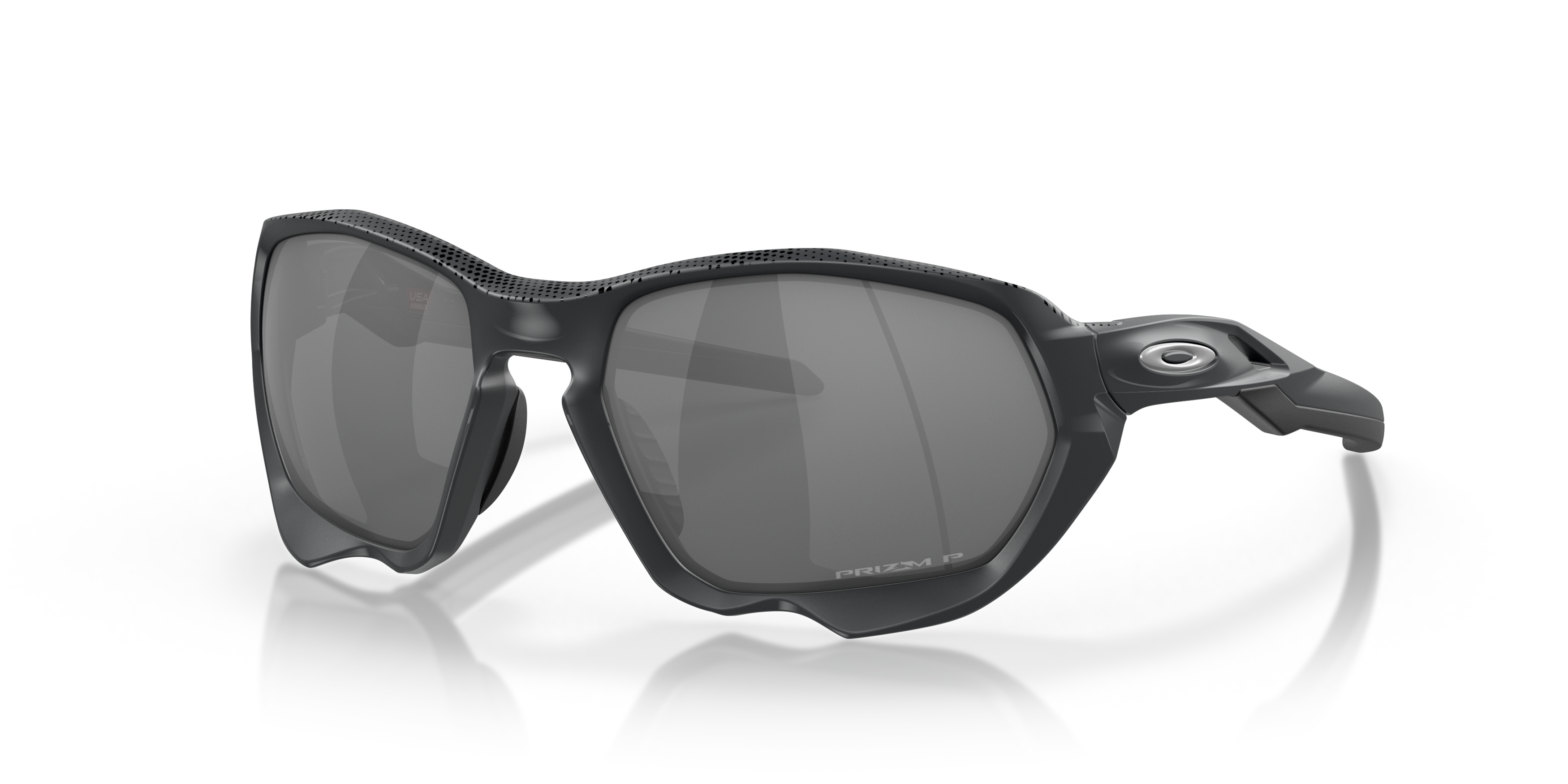 Angle_Left01 Oakley PLAZMA OO 9019 (901914) Sunglasses Grey / Black
