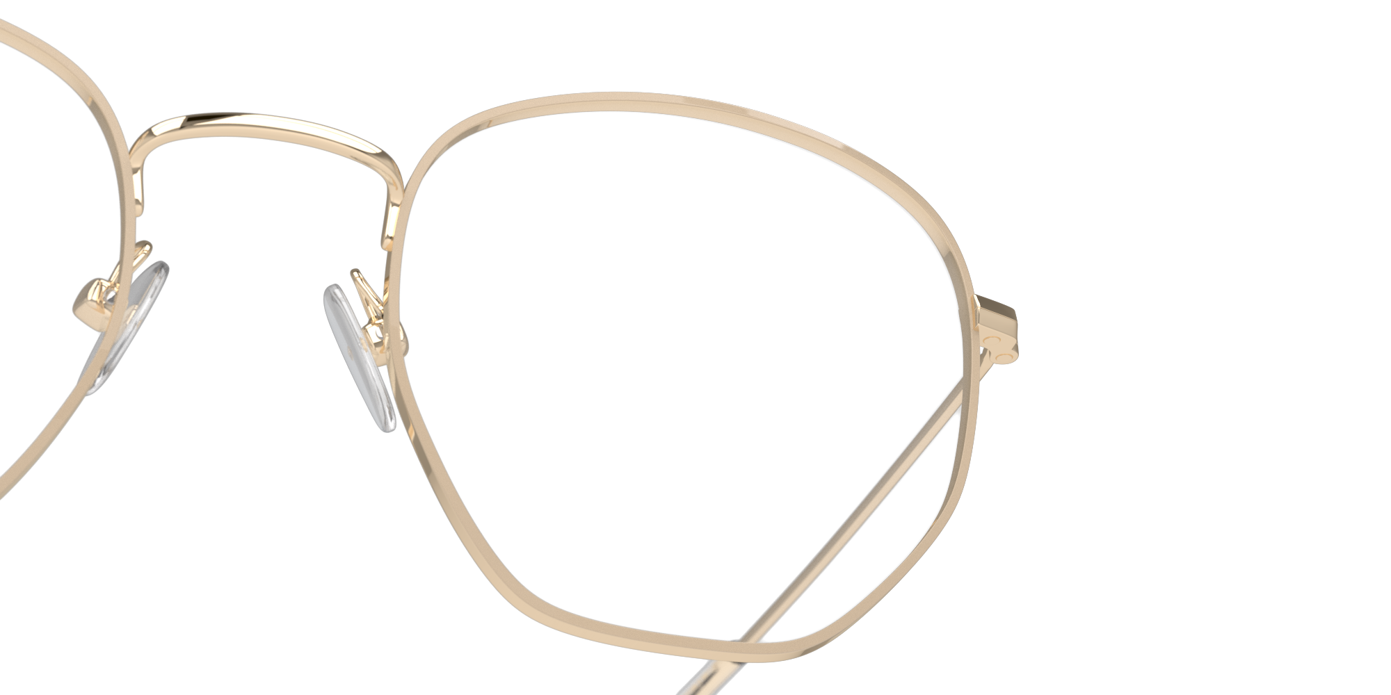 Detail01 Unofficial UNOF0444 (FD00) Glasses Transparent / Beige