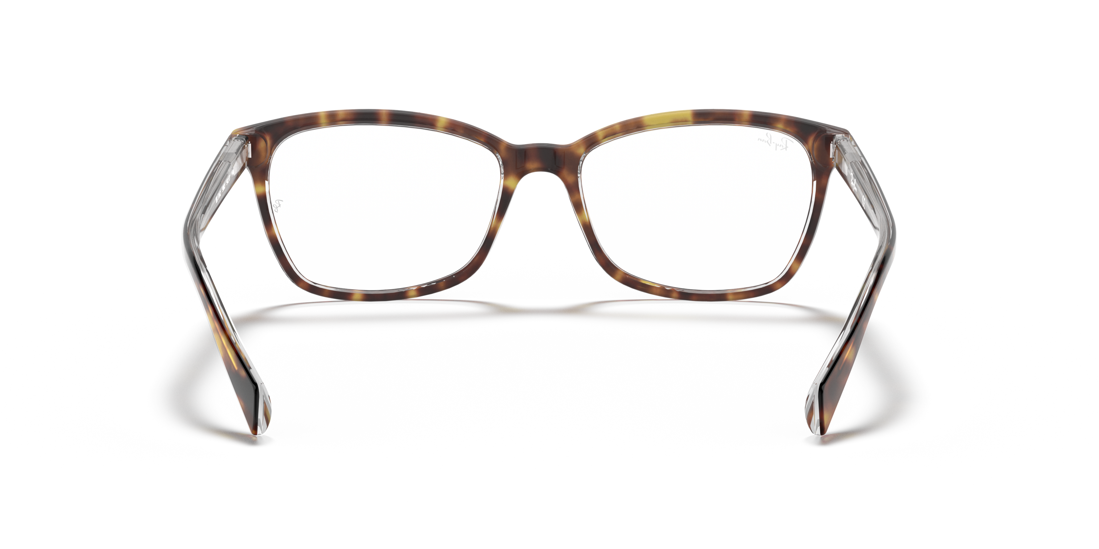 Detail02 Ray-Ban RX 5362 (5082) Glasses Transparent / Tortoise Shell