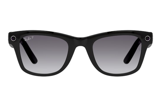 Ray-Ban Stories Wayfarer RW 4002 (601/T3) Sunglasses Grey / Black