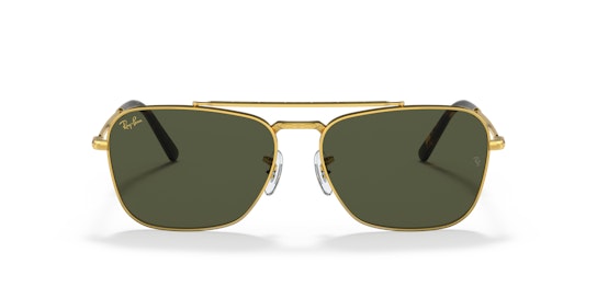 Ray-Ban New Caravan RB 3636 Sunglasses Green / Gold