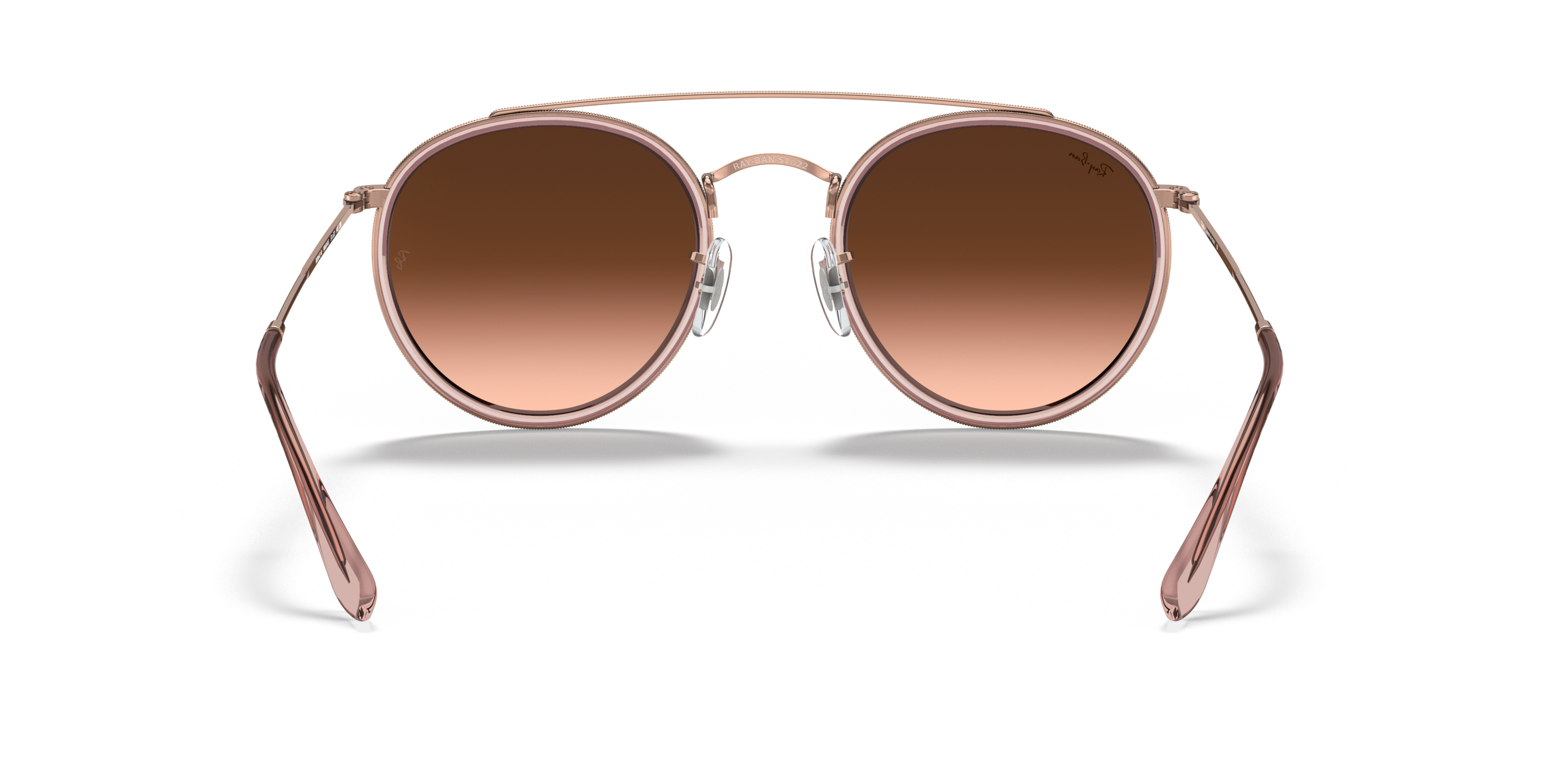 Detail02 Ray-Ban RB 3647N Sunglasses Pink / Gold