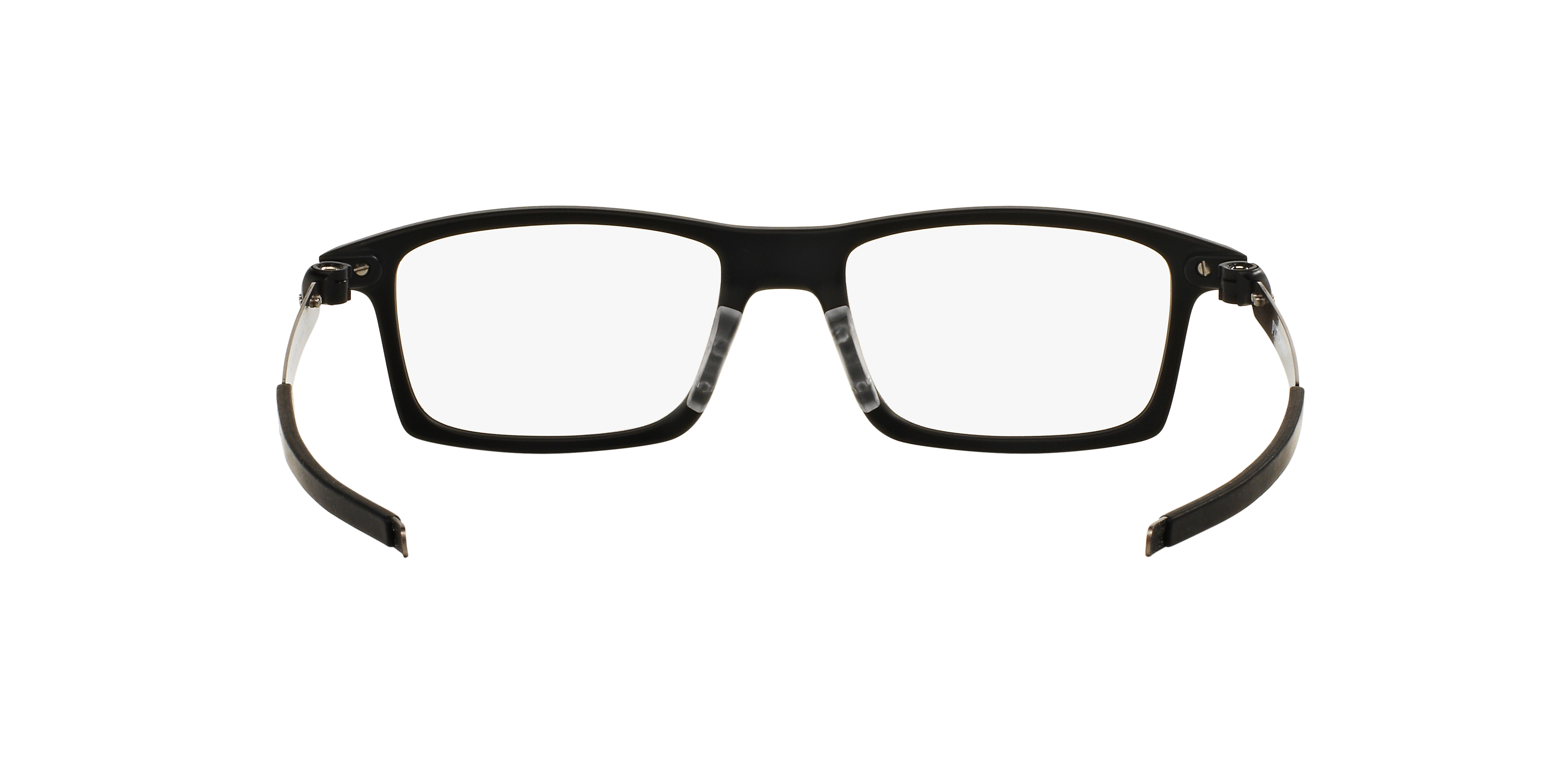 Detail02 Oakley Pitchman OX 8050 Glasses Transparent / Grey