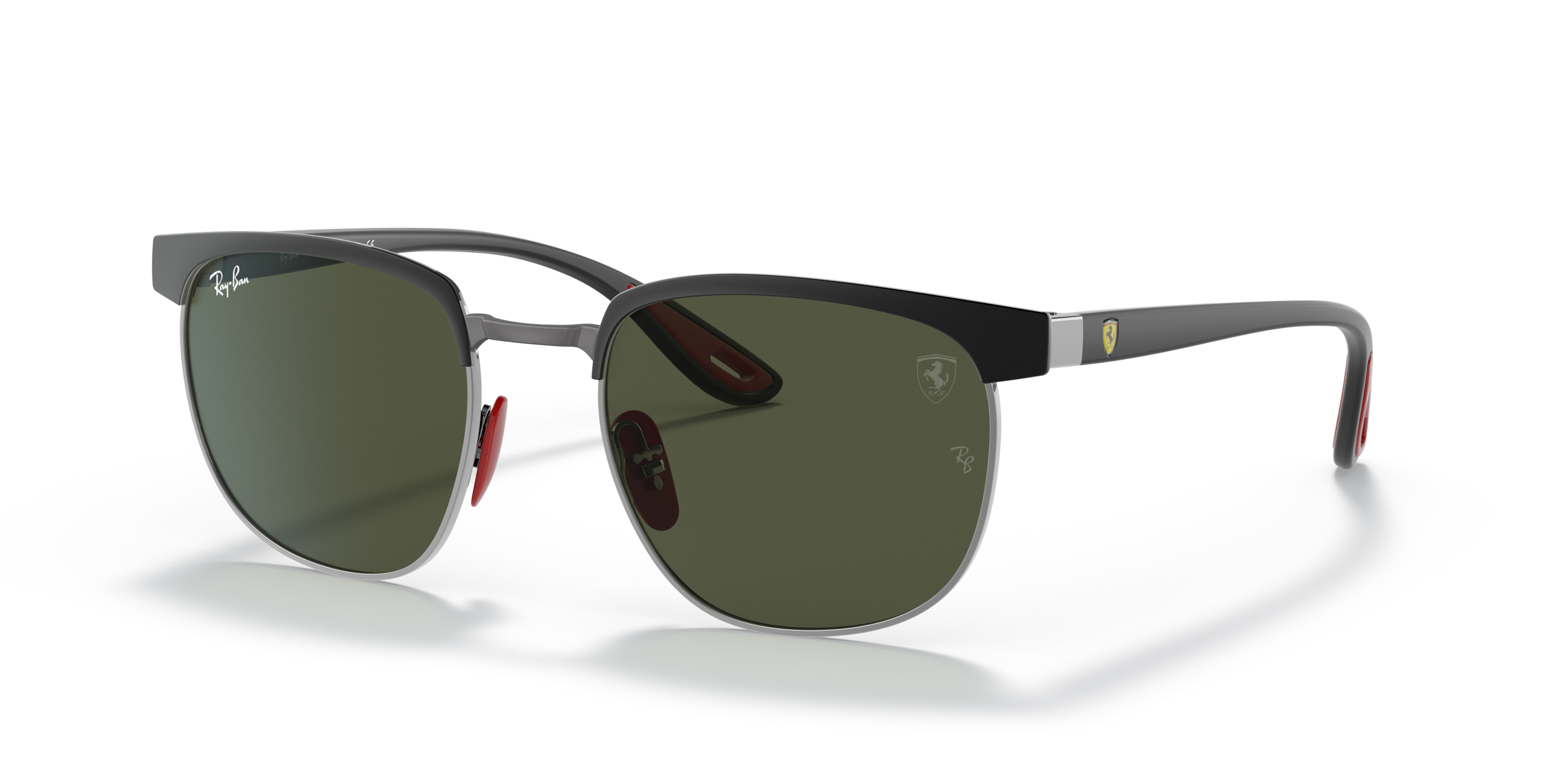 Angle_Left01 Ray-Ban RB 3698M (F07331) Sunglasses Green / Black