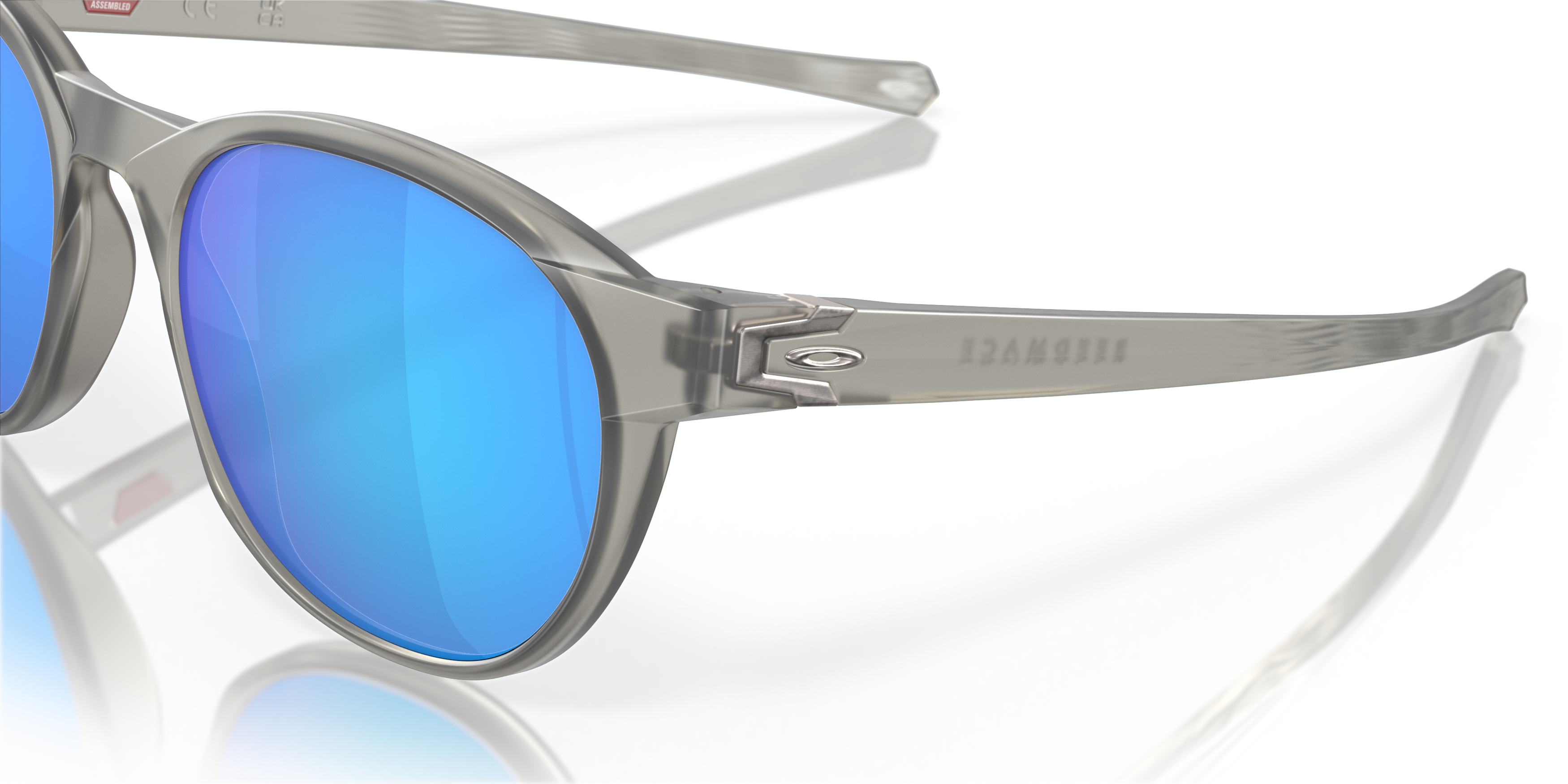 Detail01 Oakley Reedmace OO9126 Sunglasses Blue / Grey