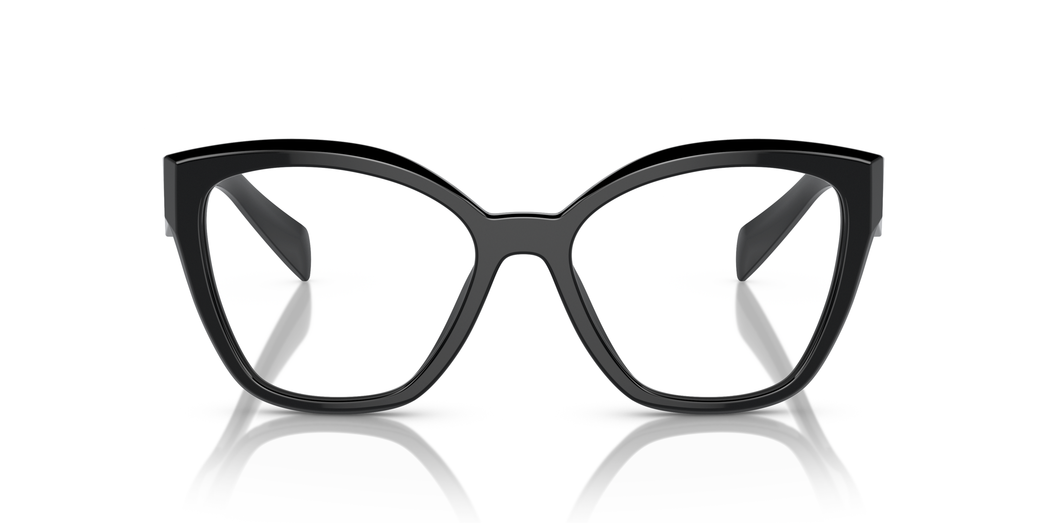 Front Prada PR 20ZV (16K1O1) Glasses Transparent / Black