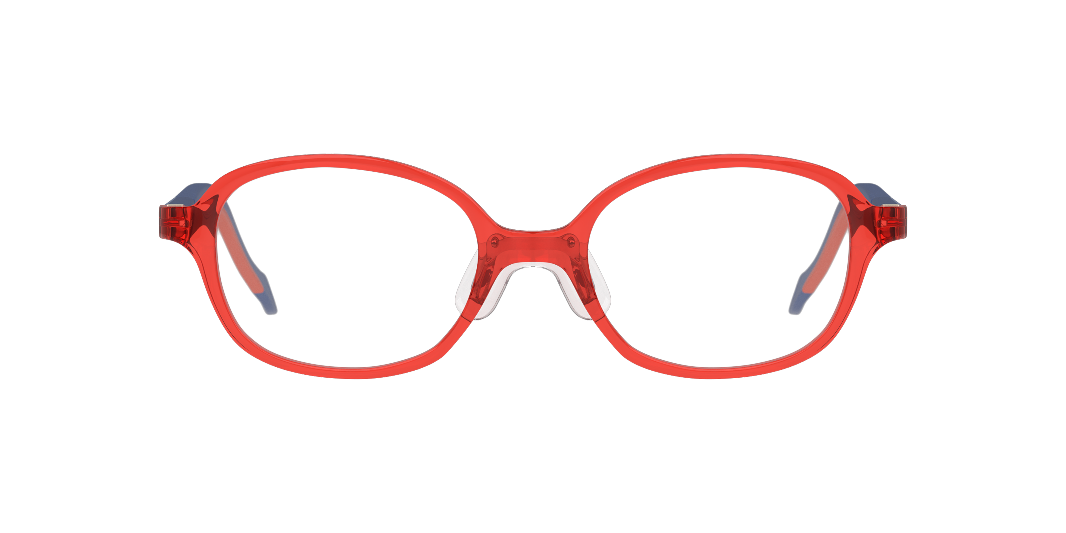 Front Vision Express POO04 Children's Glasses Transparent / Transparent, Red