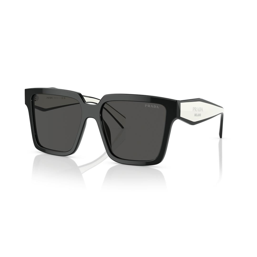 Prada PR 24ZS Lunettes de Soleil Femme - Carrée Noir