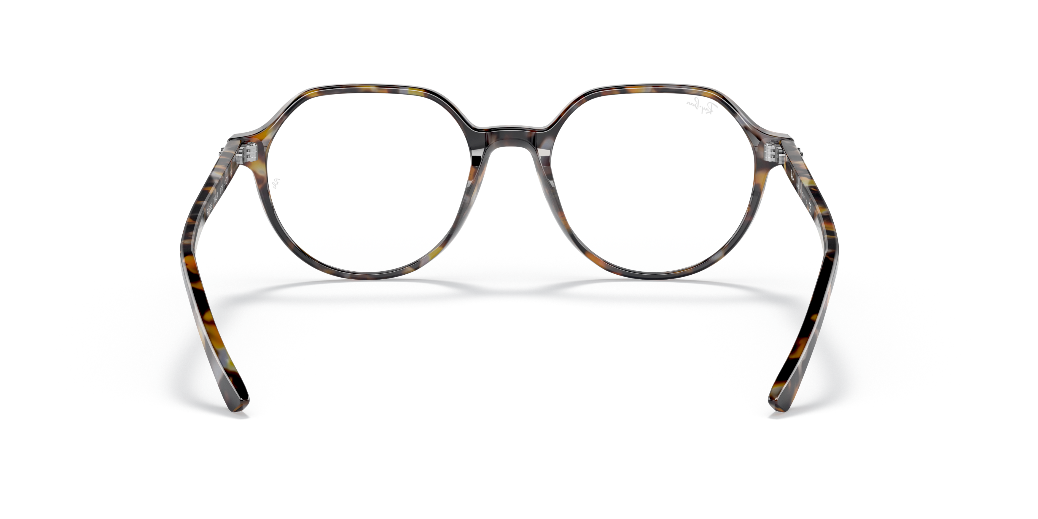 Detail02 Ray-Ban RX 5395 Glasses Transparent / Havana
