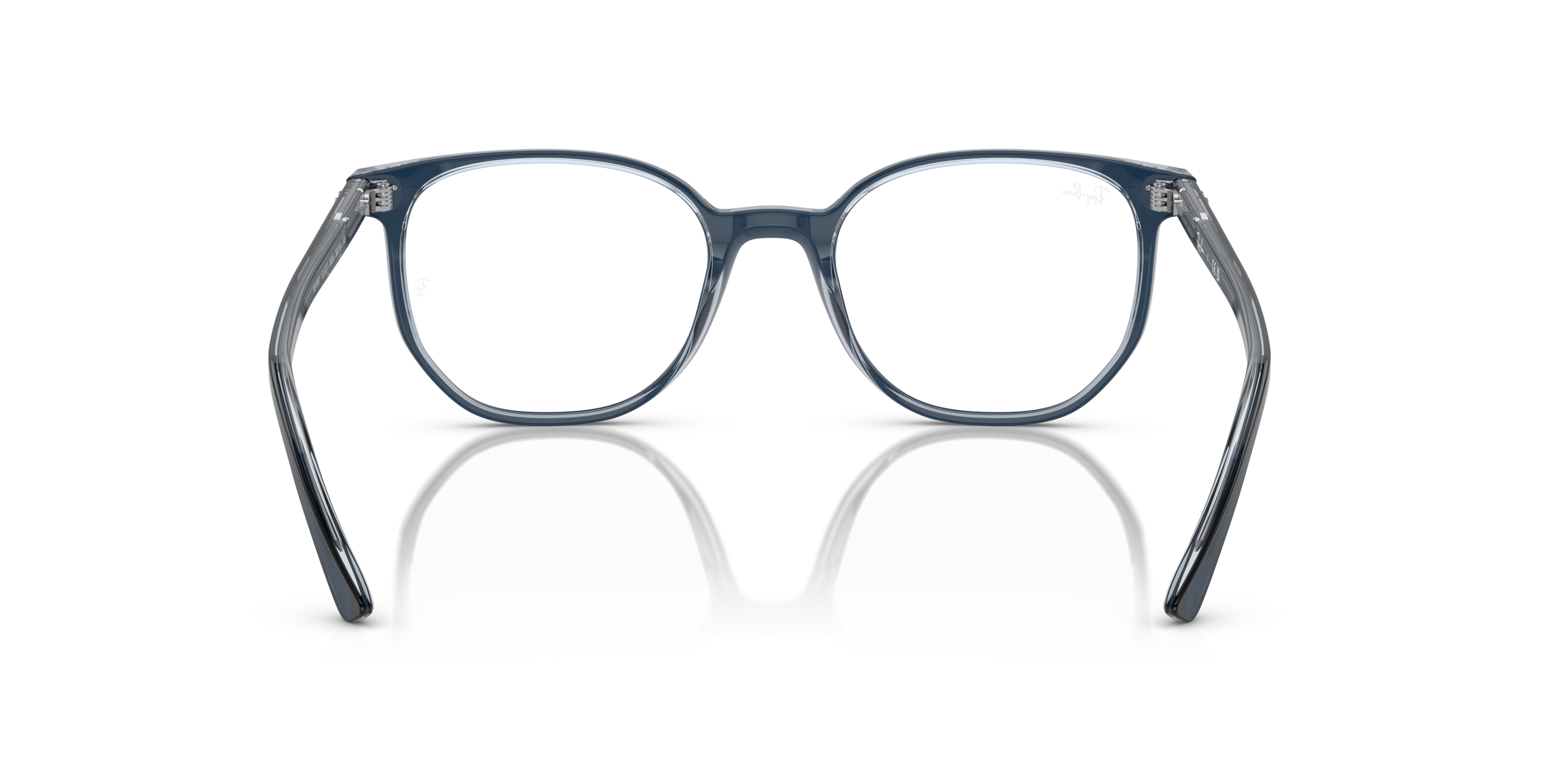 Detail02 Ray-Ban RX 5397 Glasses Transparent / Blue