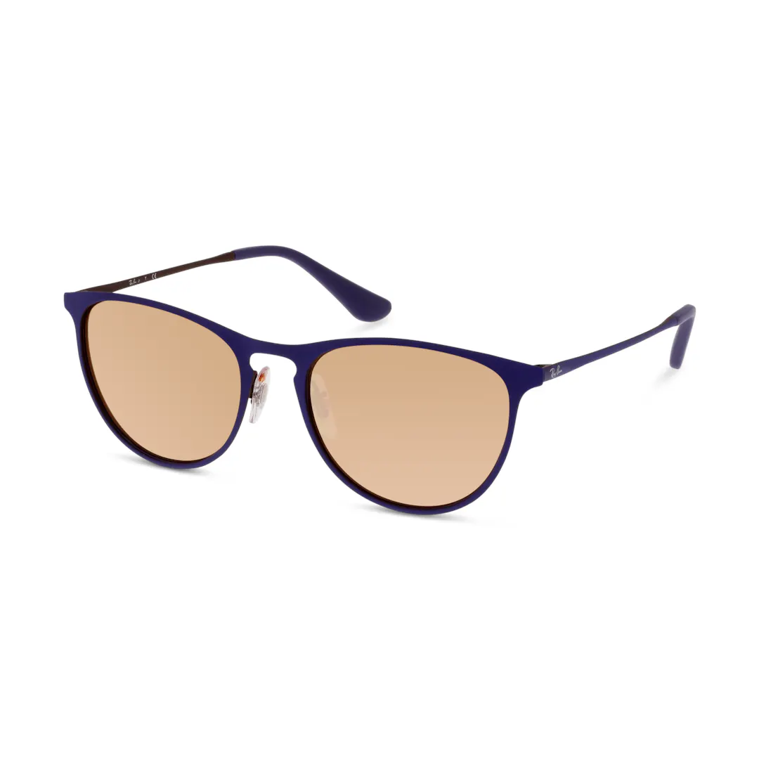 Ray-Ban RJ9538S Lunettes de Soleil Enfant - Marron Violet Ray-Ban RJ9538S Lunettes de Soleil Enfant - Marron Violet