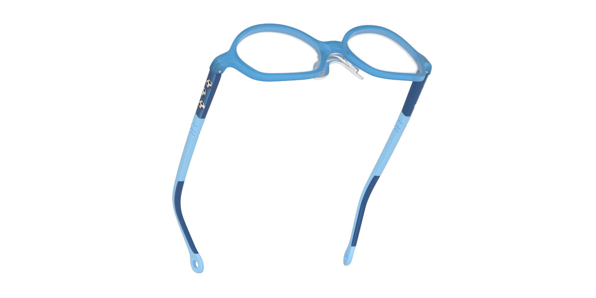 Bottom_Up Vision Express POO03 (C07) Glasses Transparent / Blue