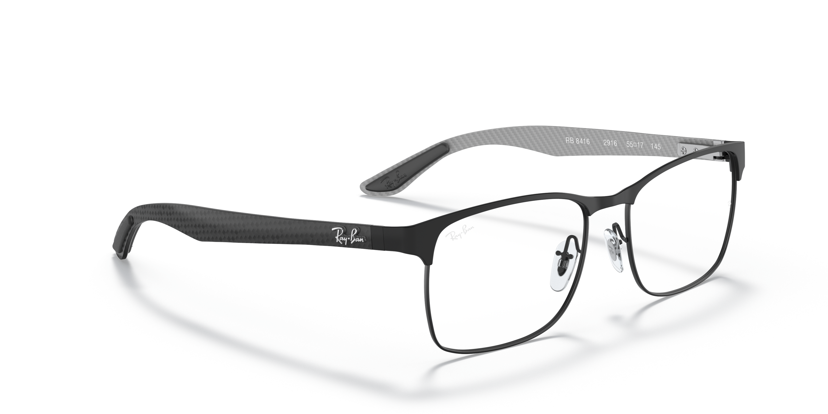 Angle_Right01 RAY-BAN RX8416 2916 Gris, Noir