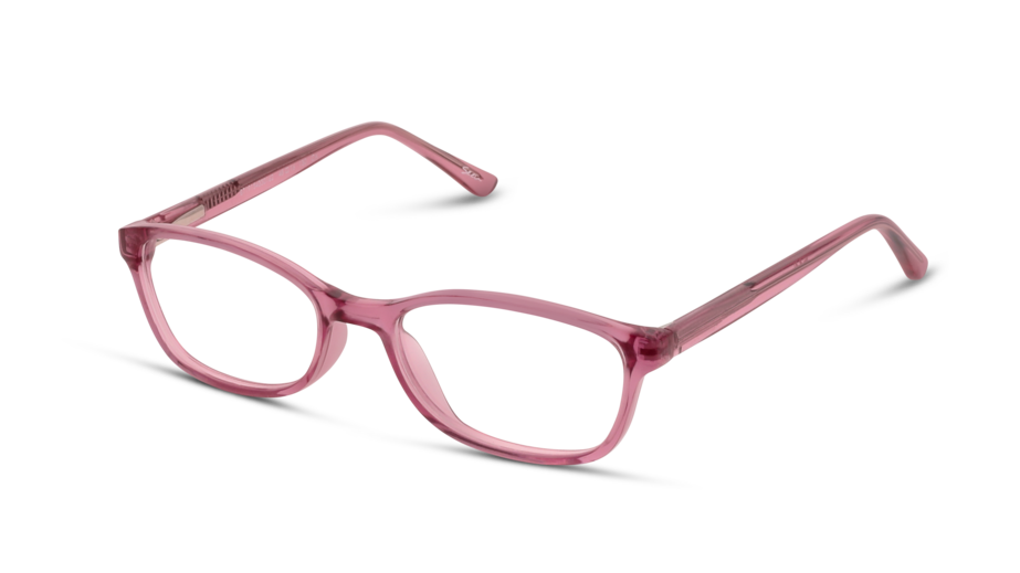 Angle_Left01 Seen Kids SN KK01 (PP) Children's Glasses Transparent / Pink
